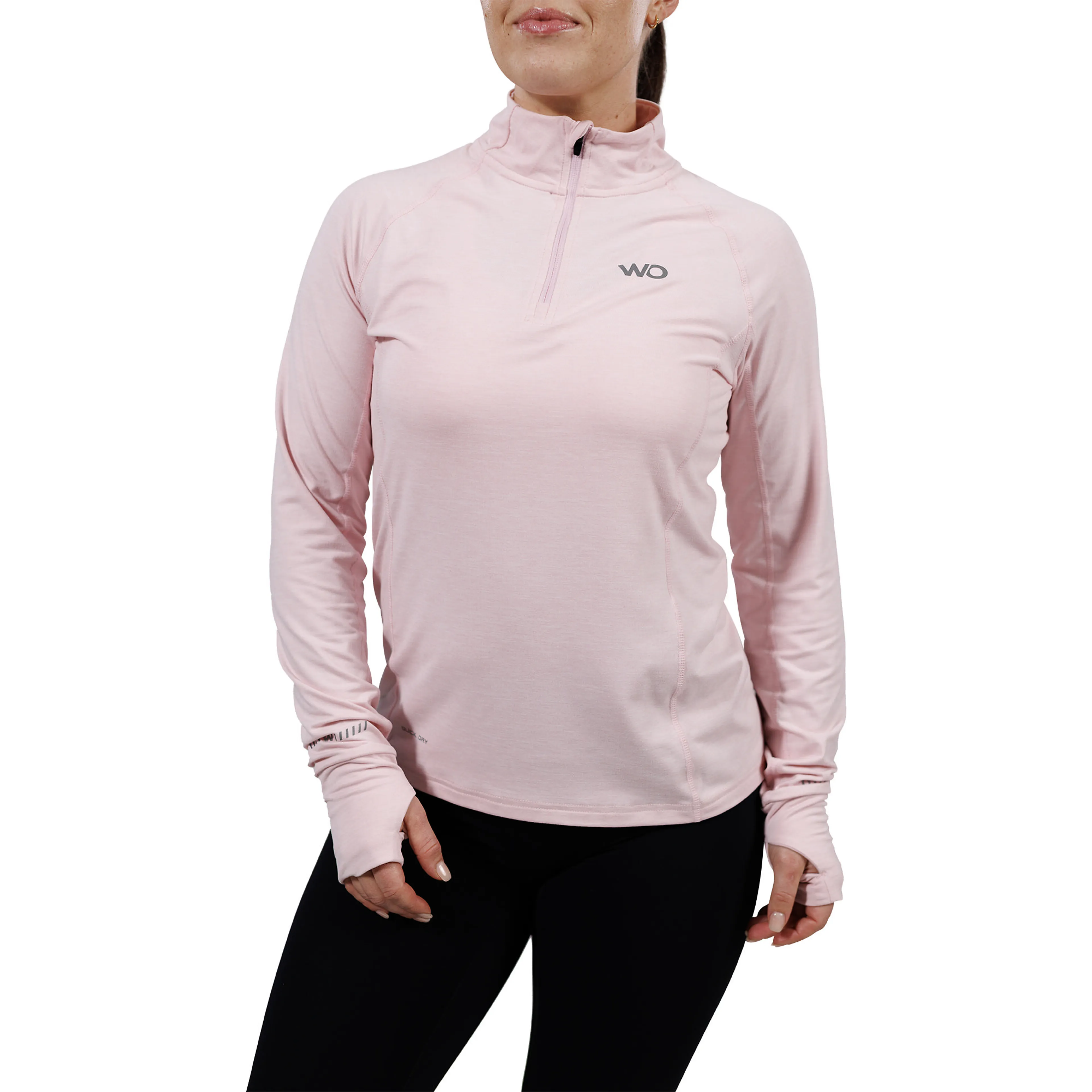 Wolling Melange Performance Midlayer Dame