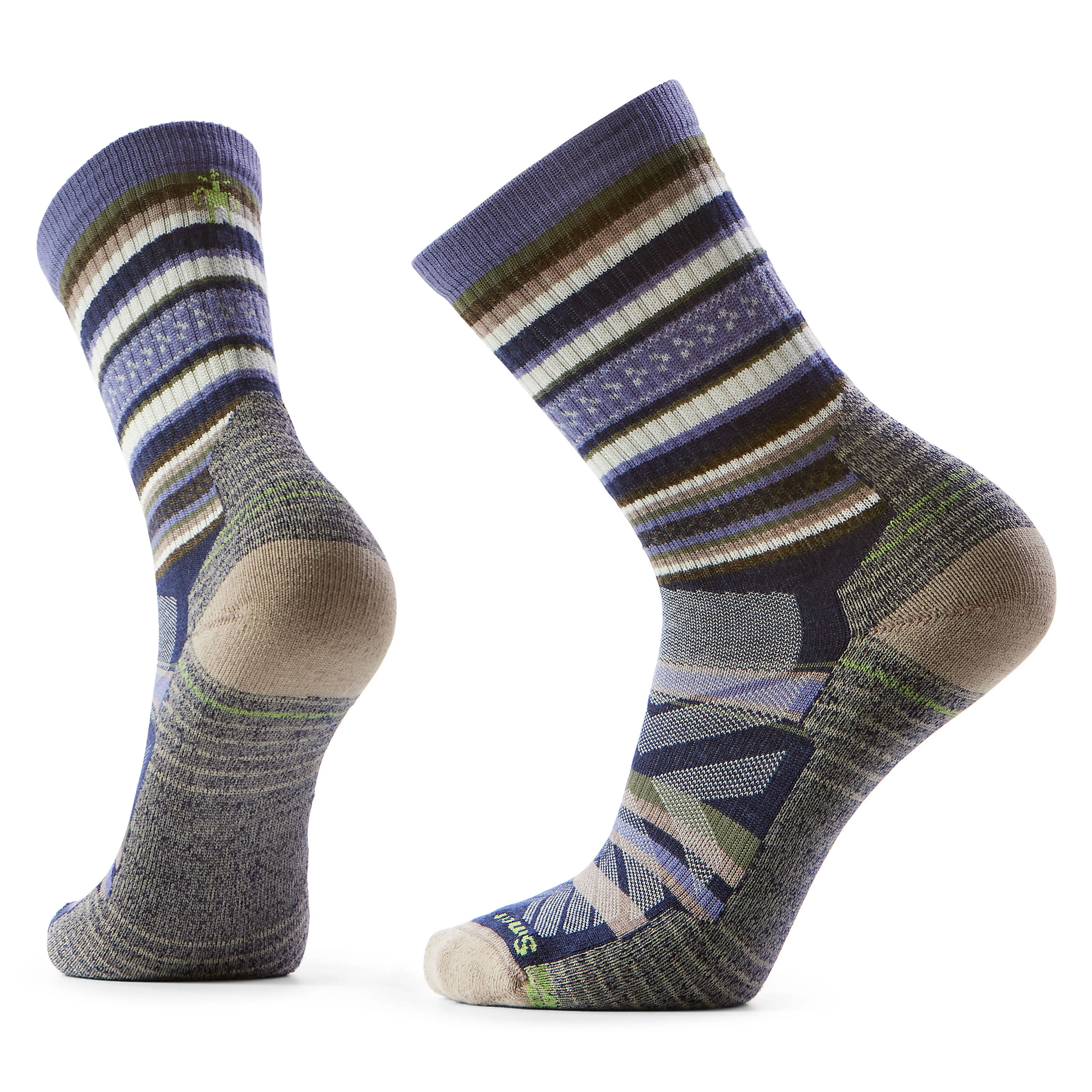 Hike Light Cushion Panorama Crew Socks