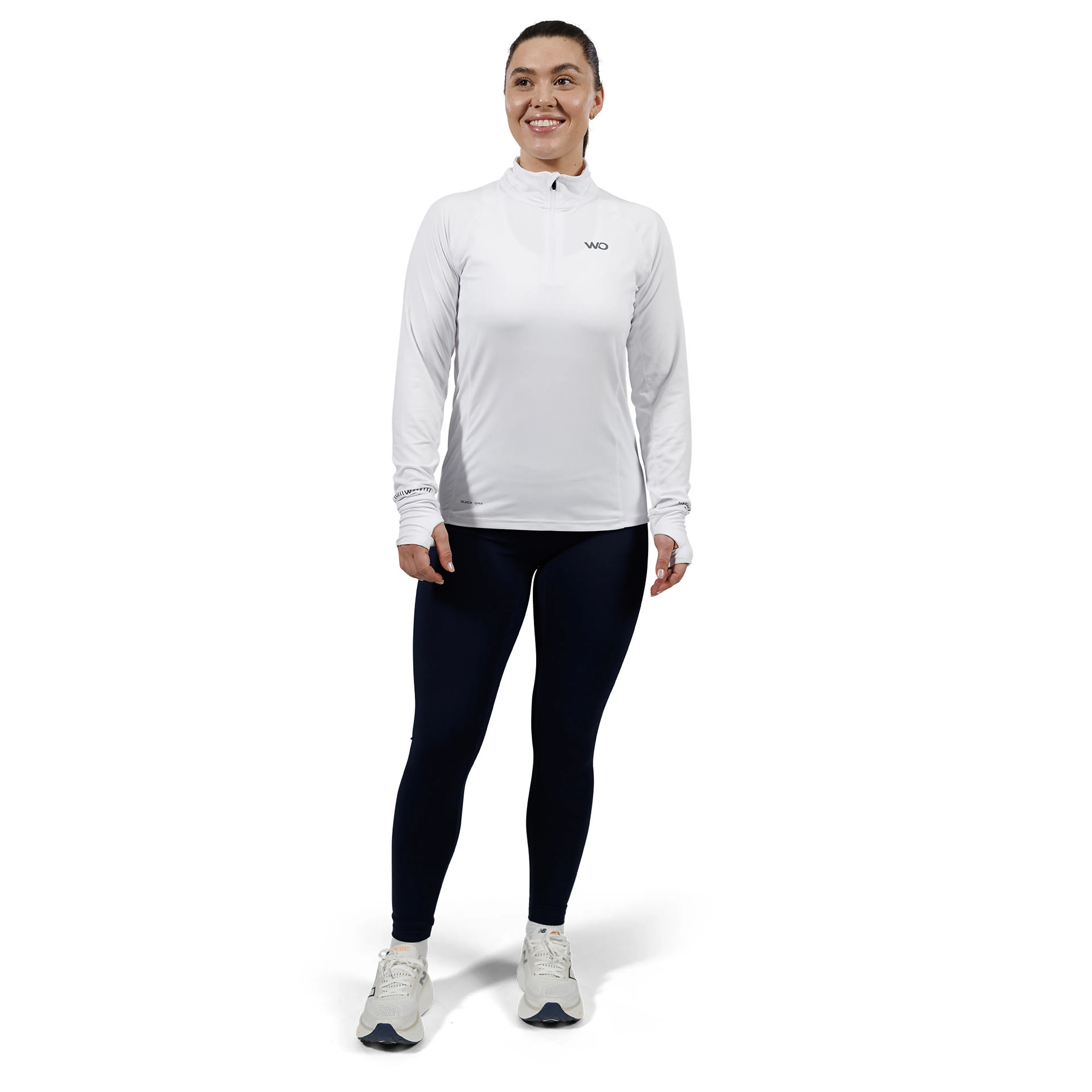 Wolling Melange Performance Midlayer Dame