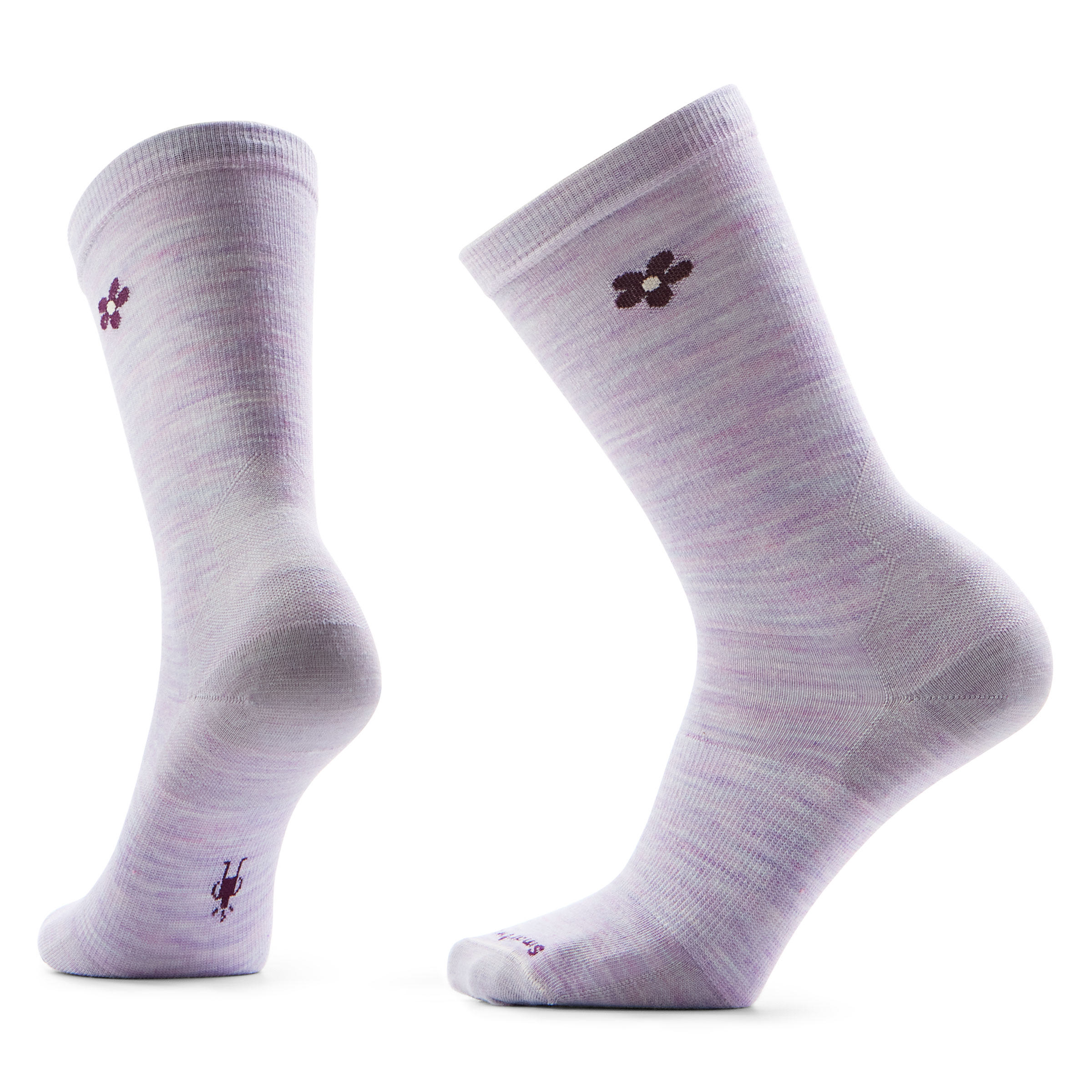 W Everyday Groovy Bloom Crew Socks