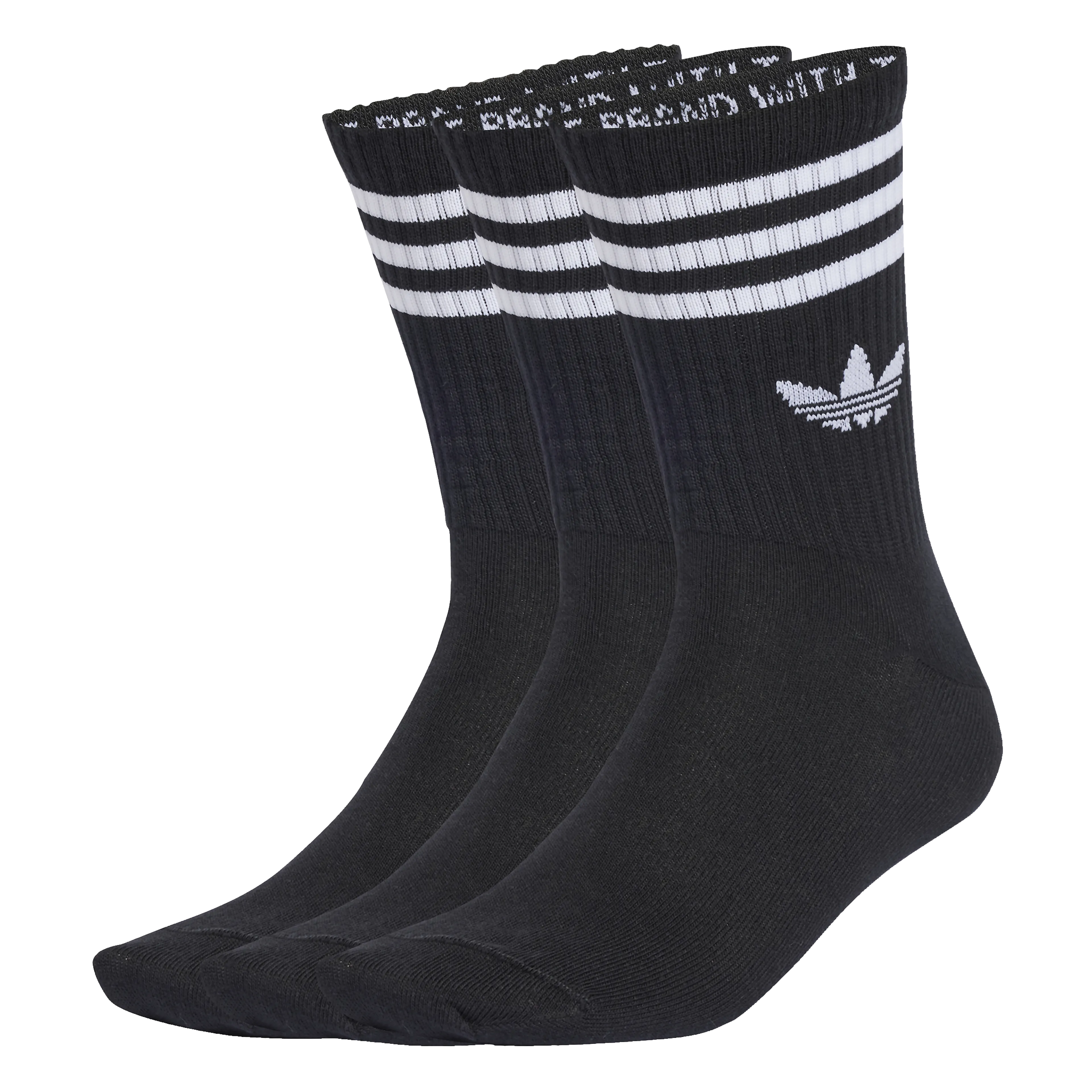 3-Stripes Crew Socks 3 Pairs