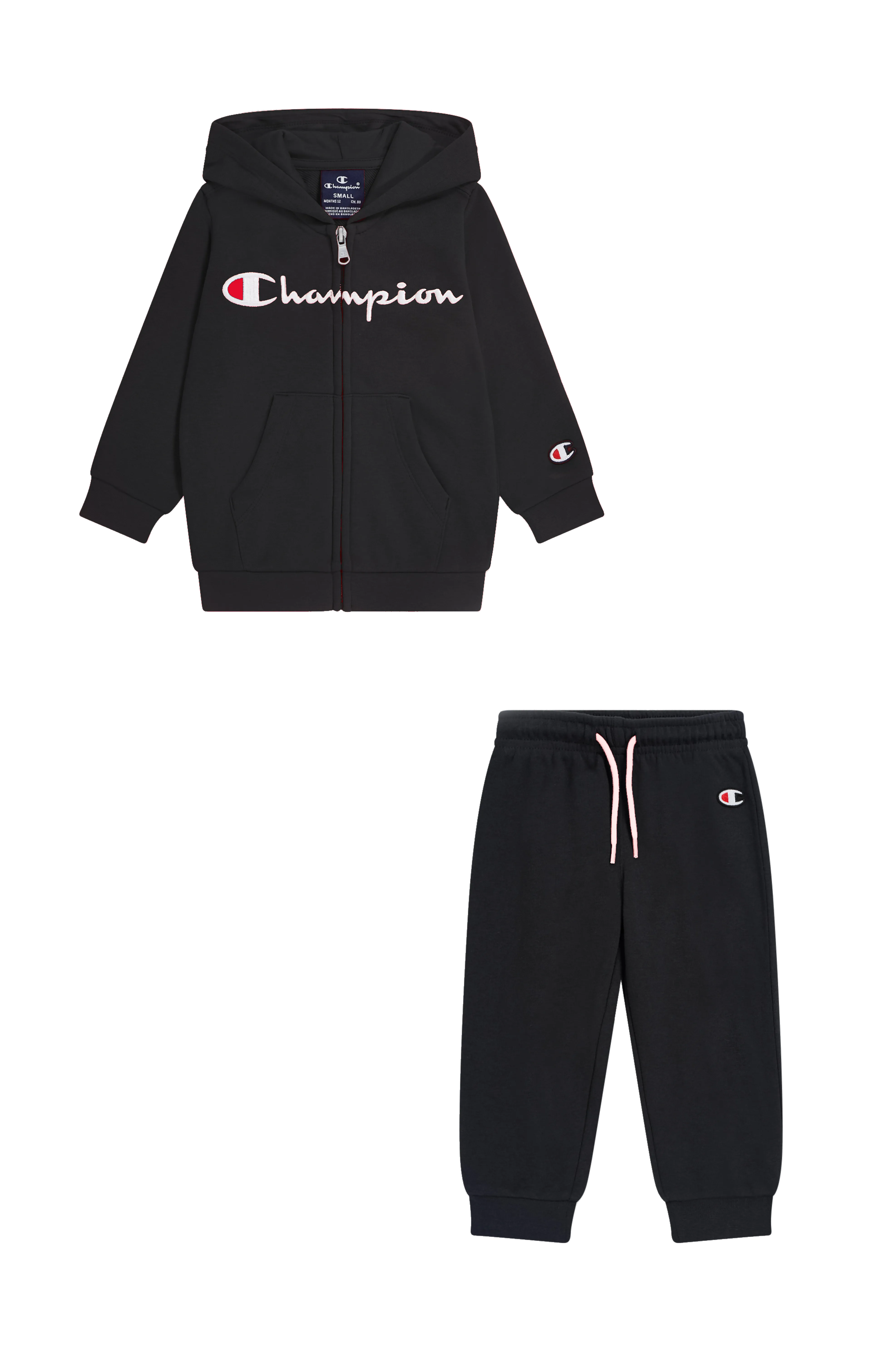 Icons Toddler Hooded Full Zip Suit Icons Toddler Hooded Full Zip Suit