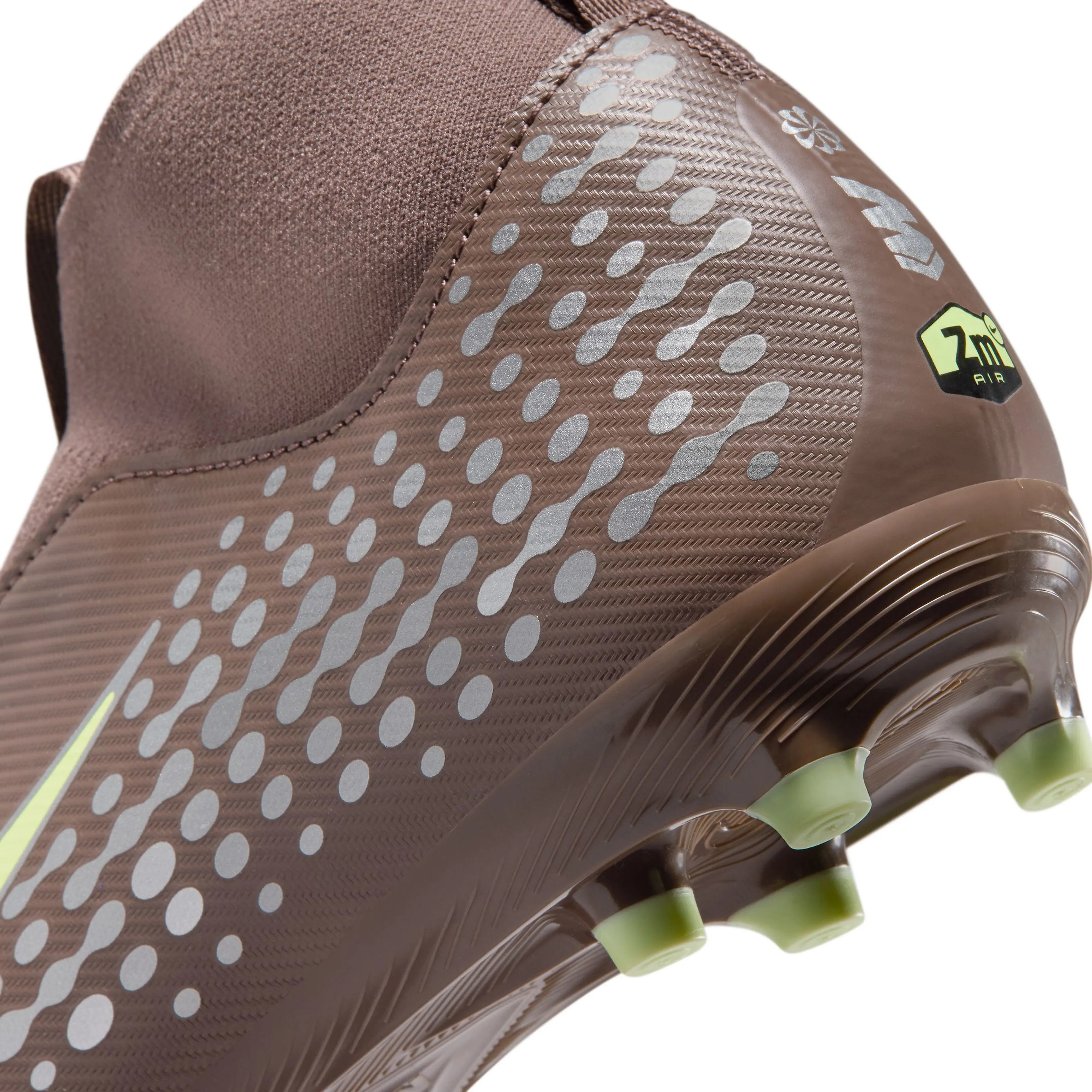 Jr. Mercurial Superfly 10 Academy "Kylian Mbappé" Little/Big Kids' Multi-Ground High-Top Fotballsko Gress/Kunstgress