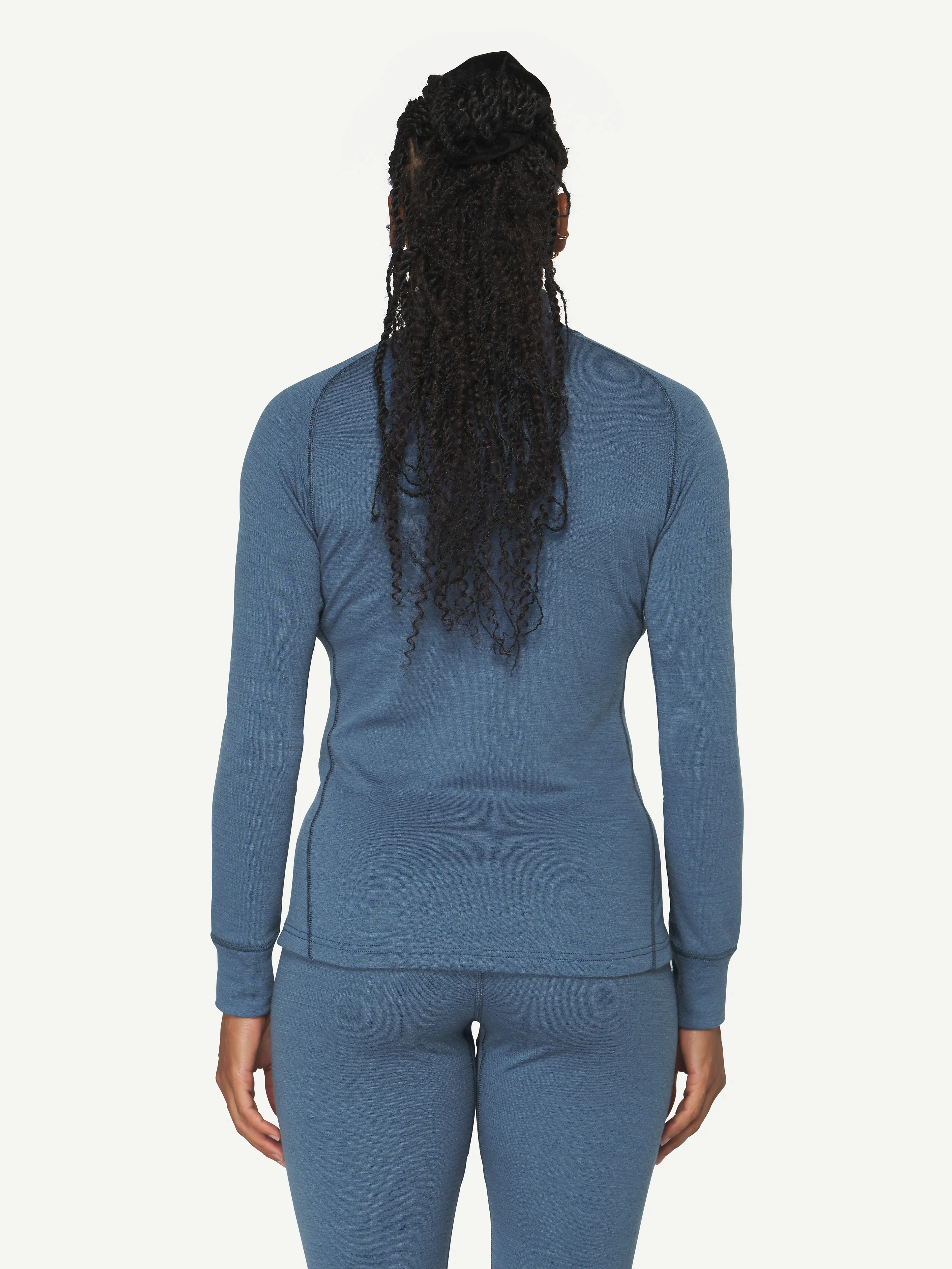 DUO ACTIVE MERINO 205 Z.NECK WMN