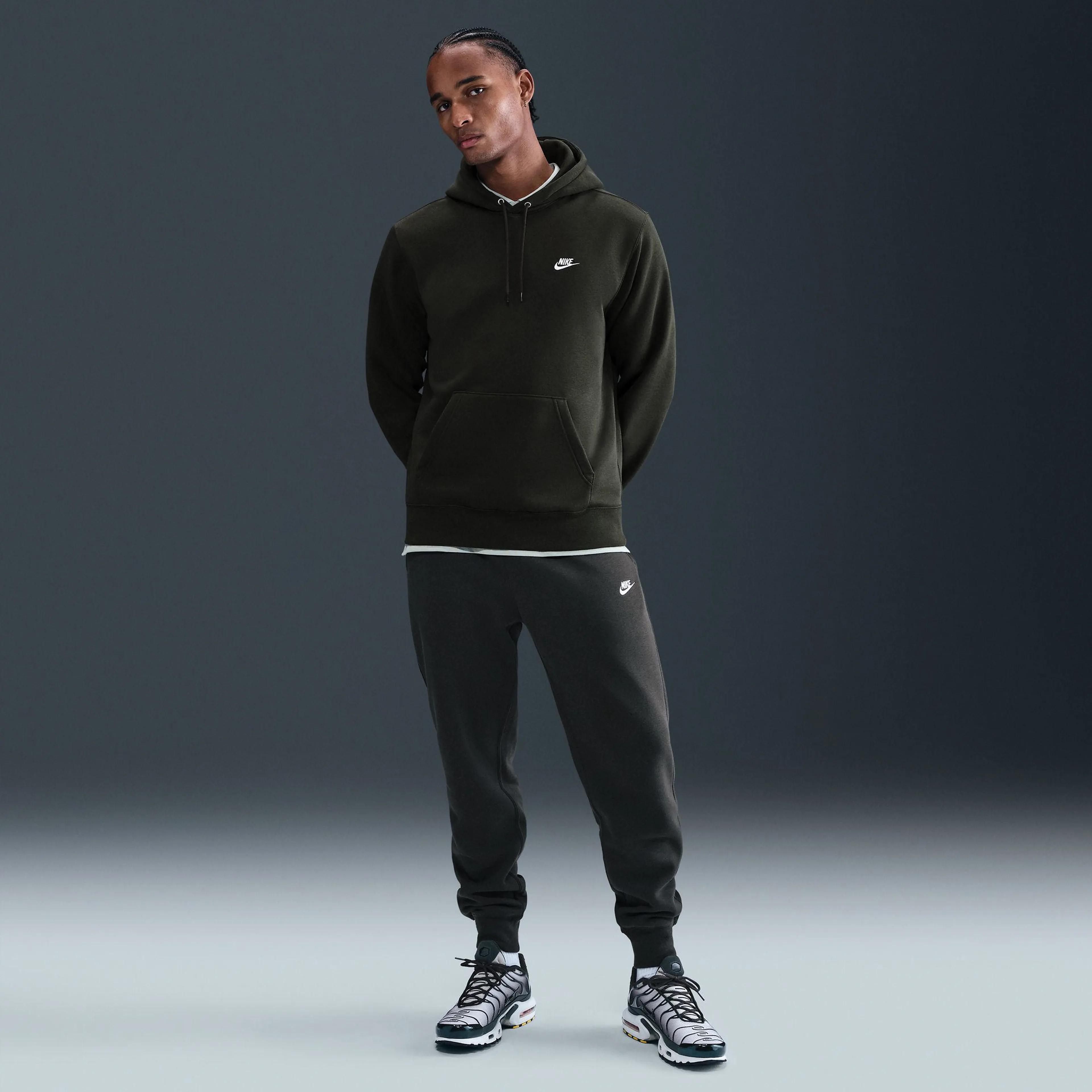 Club Men's Pullover Fleece Hoodie
