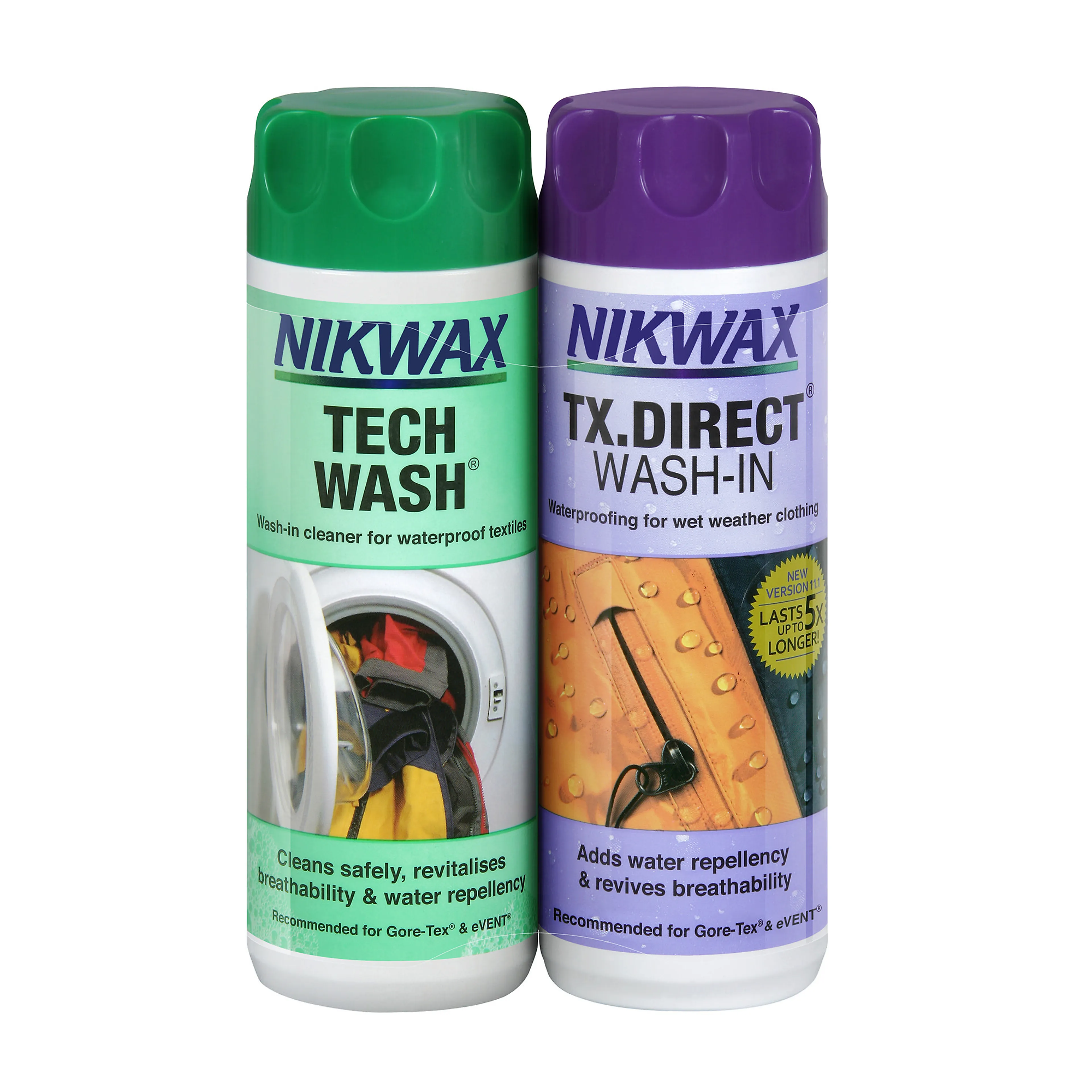 2 pk TX Direct og Tech Wash (display)