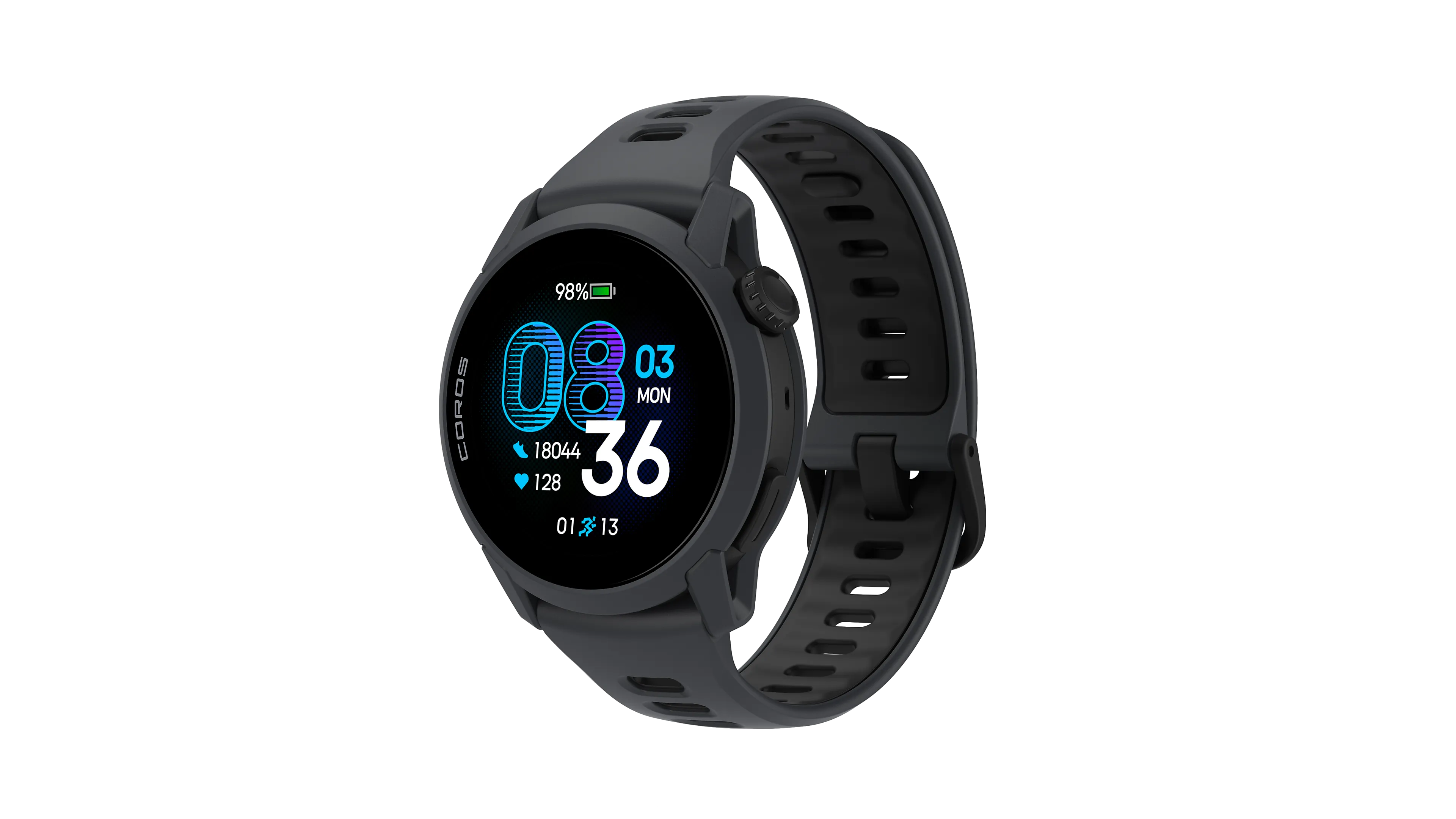 WATCH PACE 4  Silicone Black