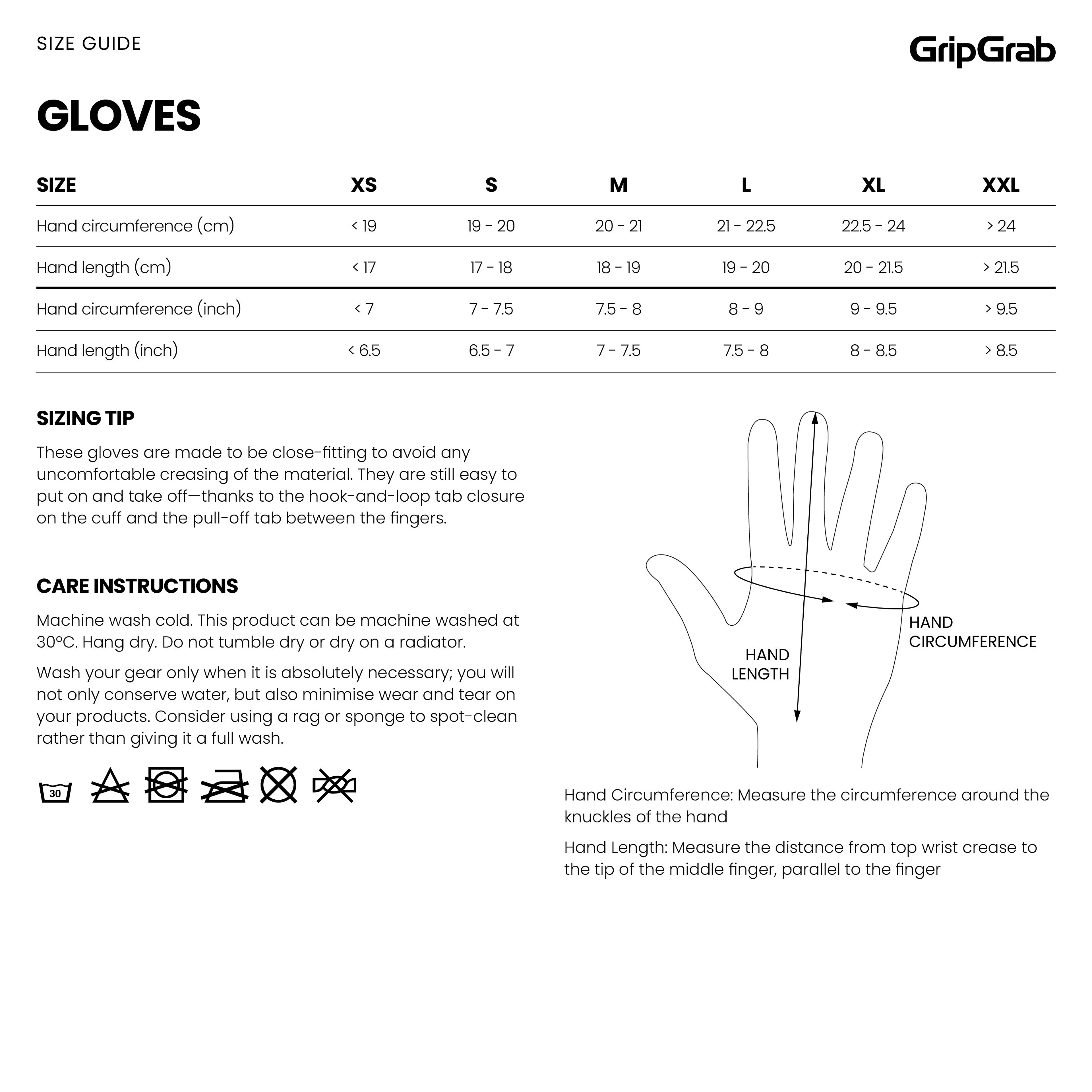 GripGrab Rebel Full Finger Summer Gloves