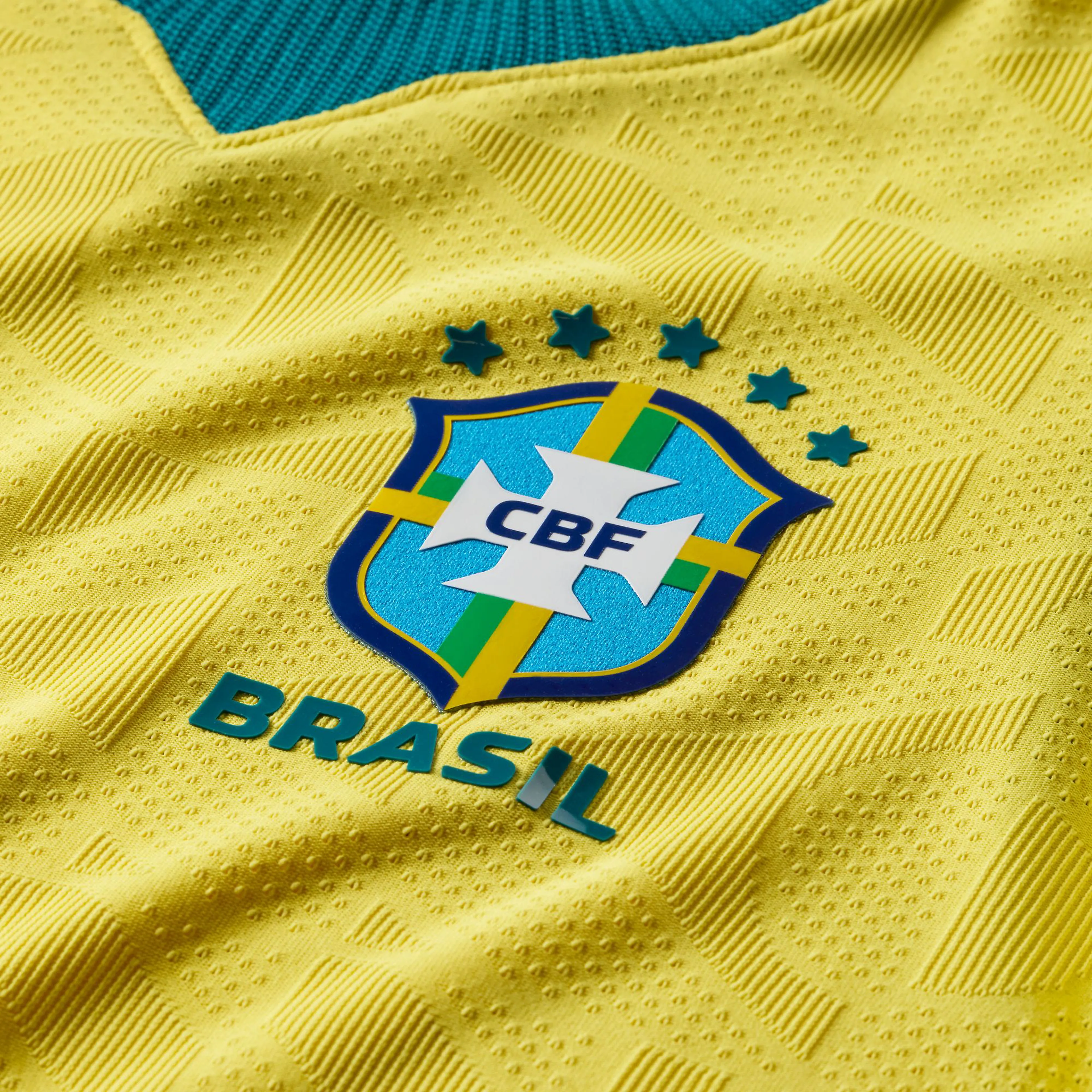 Brazil National Team 2026 Match Home Big Kids' Nike Aero-FIT Fotballtrøye