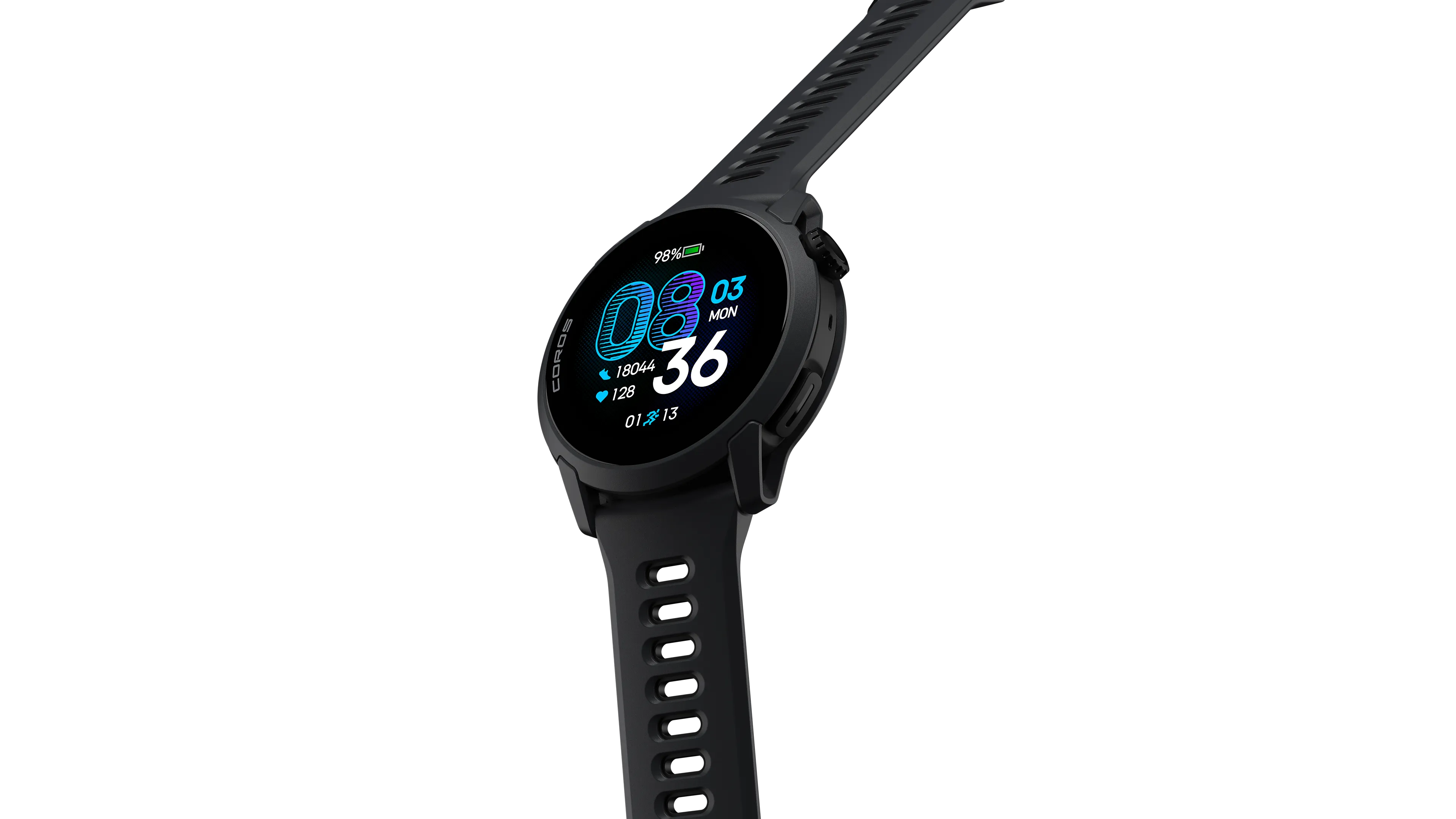 WATCH PACE 4  Silicone Black