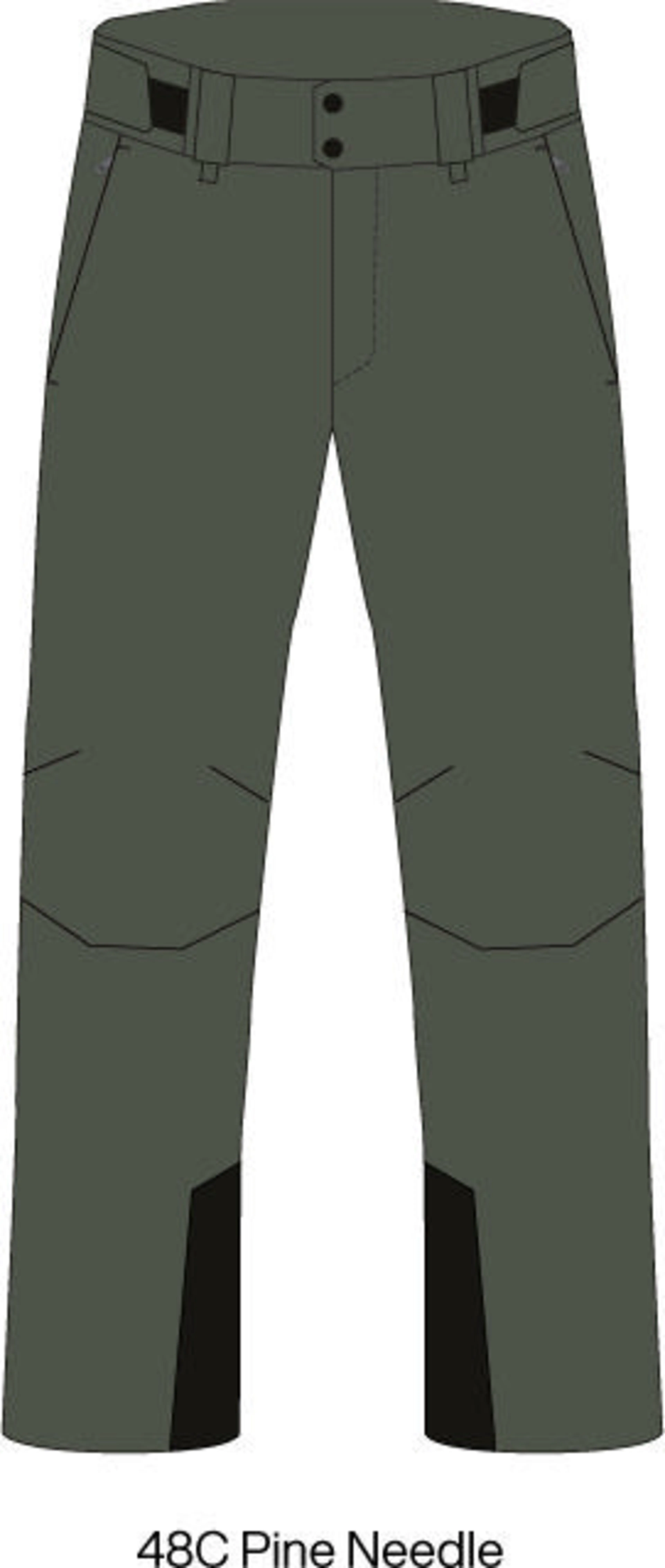 M Maroon Insulated Pants
