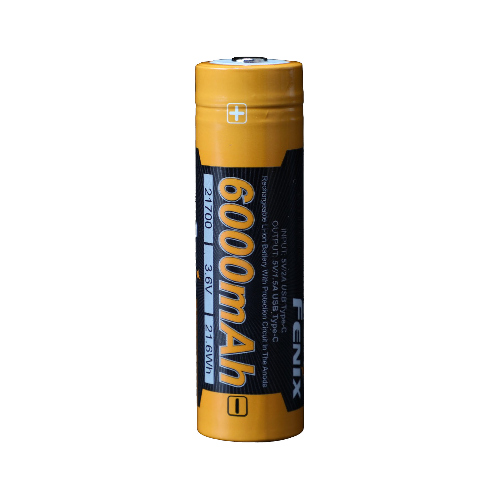 FENIX ARB-L21-6000B BATTERI 21700 LI-ION USB-C 6000mAh