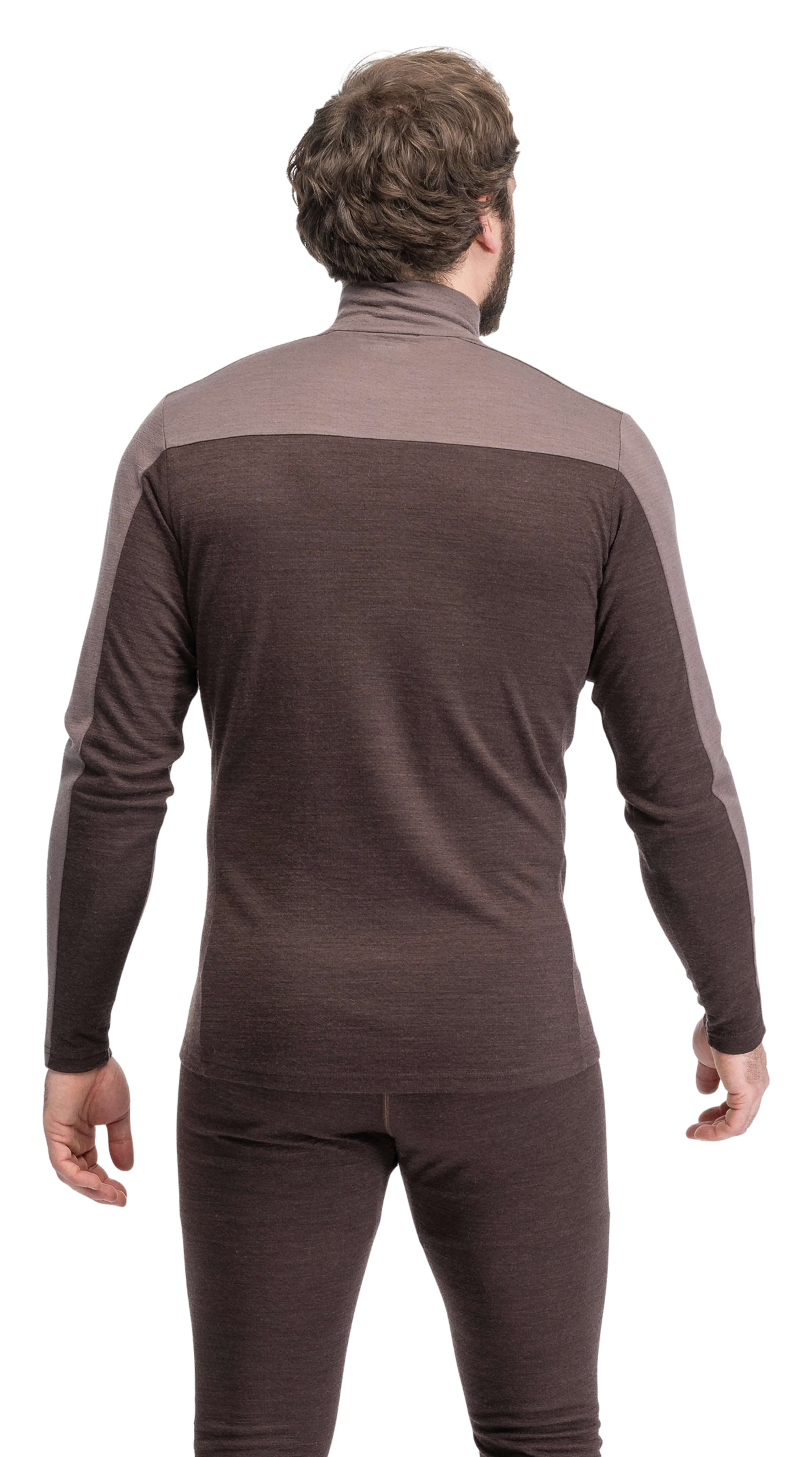 Inner:Dual Merino Half Zip Men