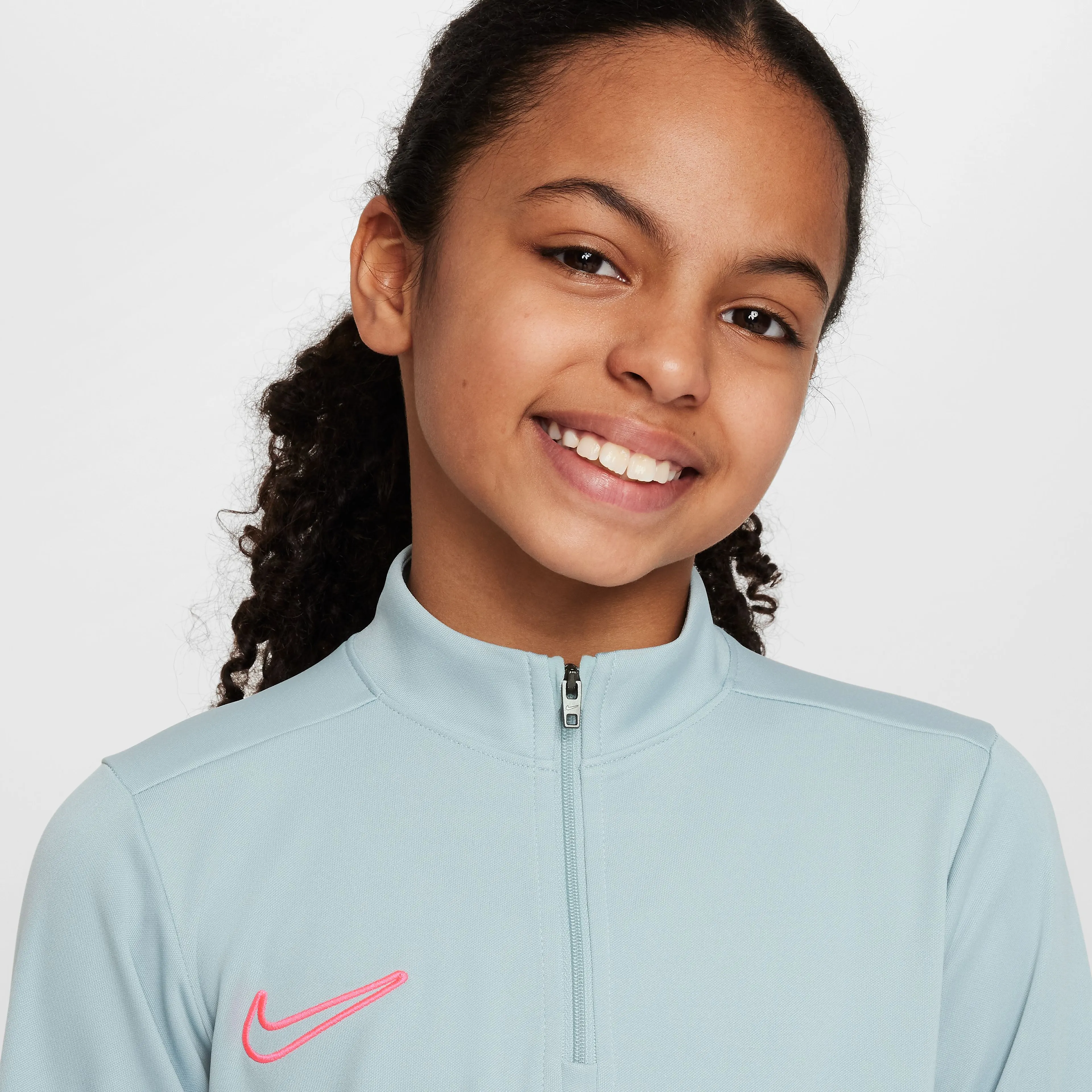 Academy Big Kids' Dri-FIT Long-Sleeve 1/4-Zip Soccer Drill Top