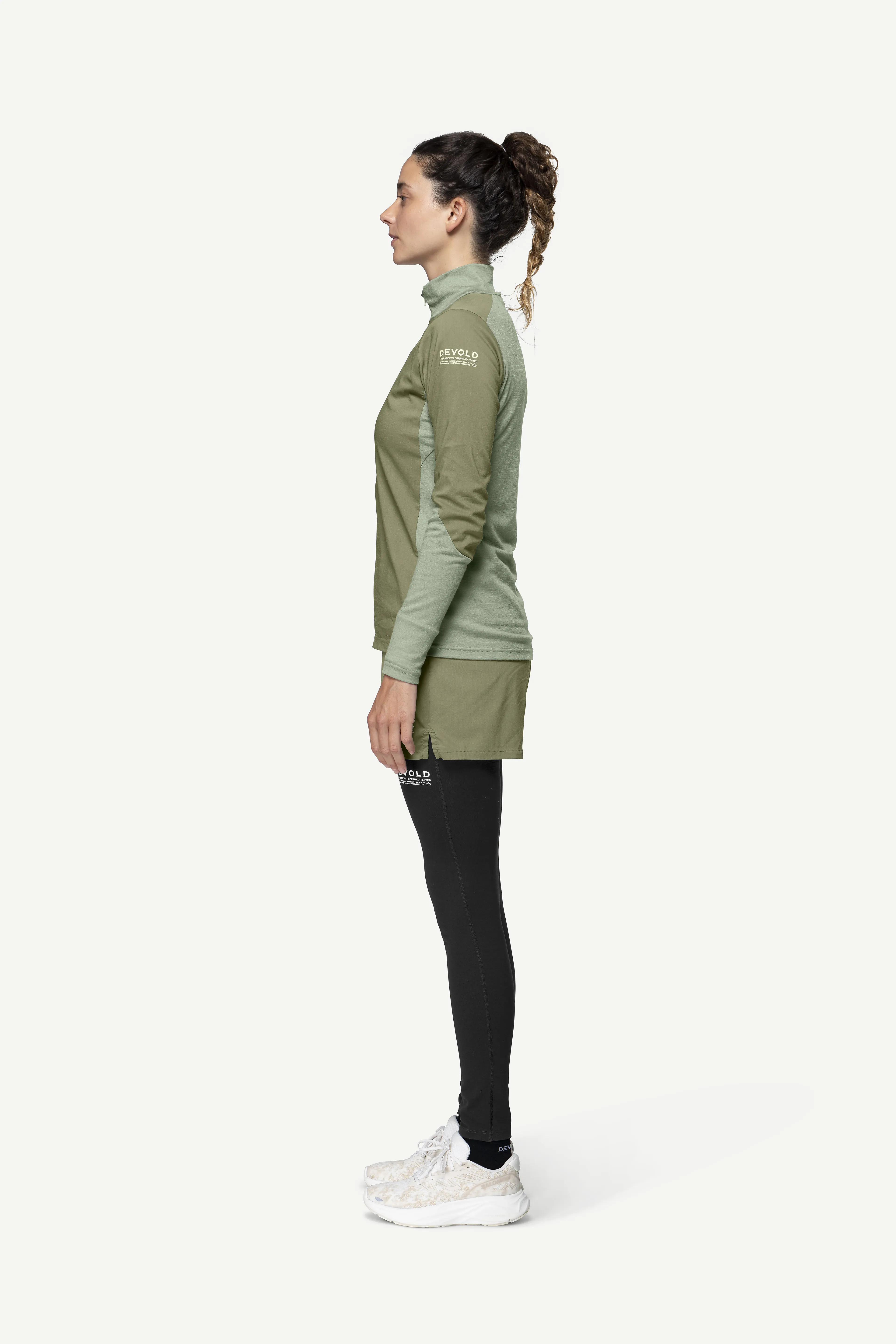 ENDURANCE MERINO COVER ZIP WMN