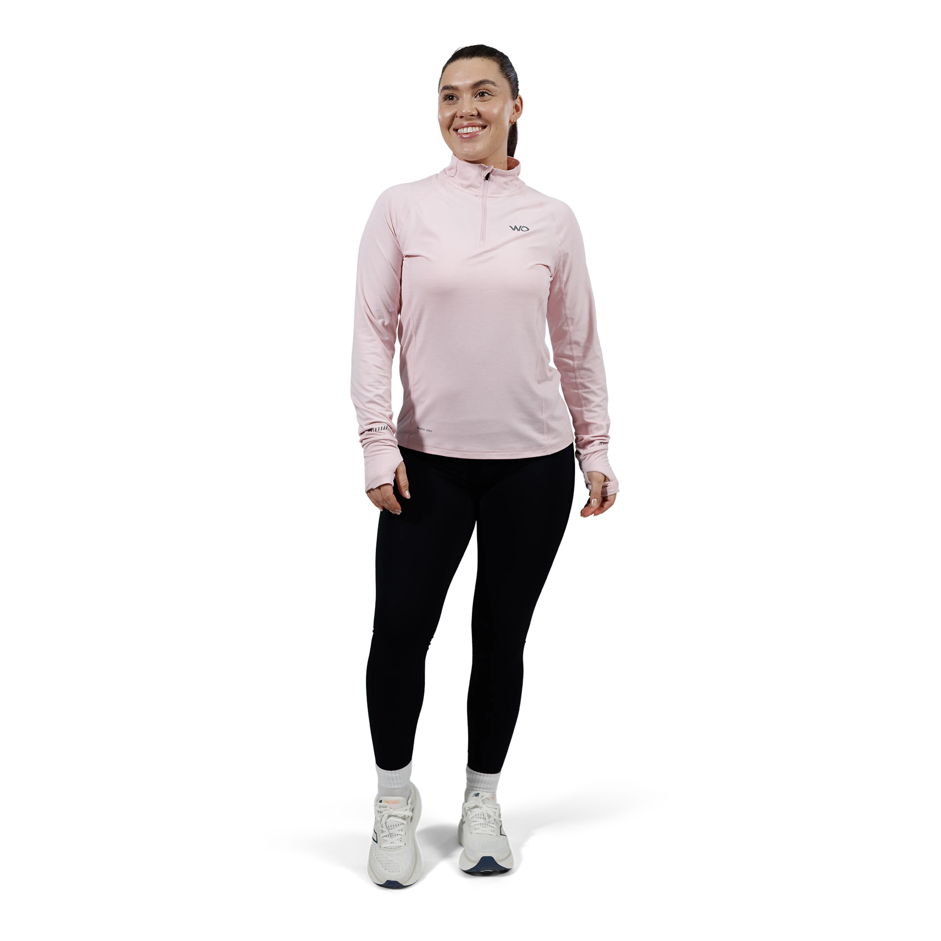 Wolling Melange Performance Midlayer Dame
