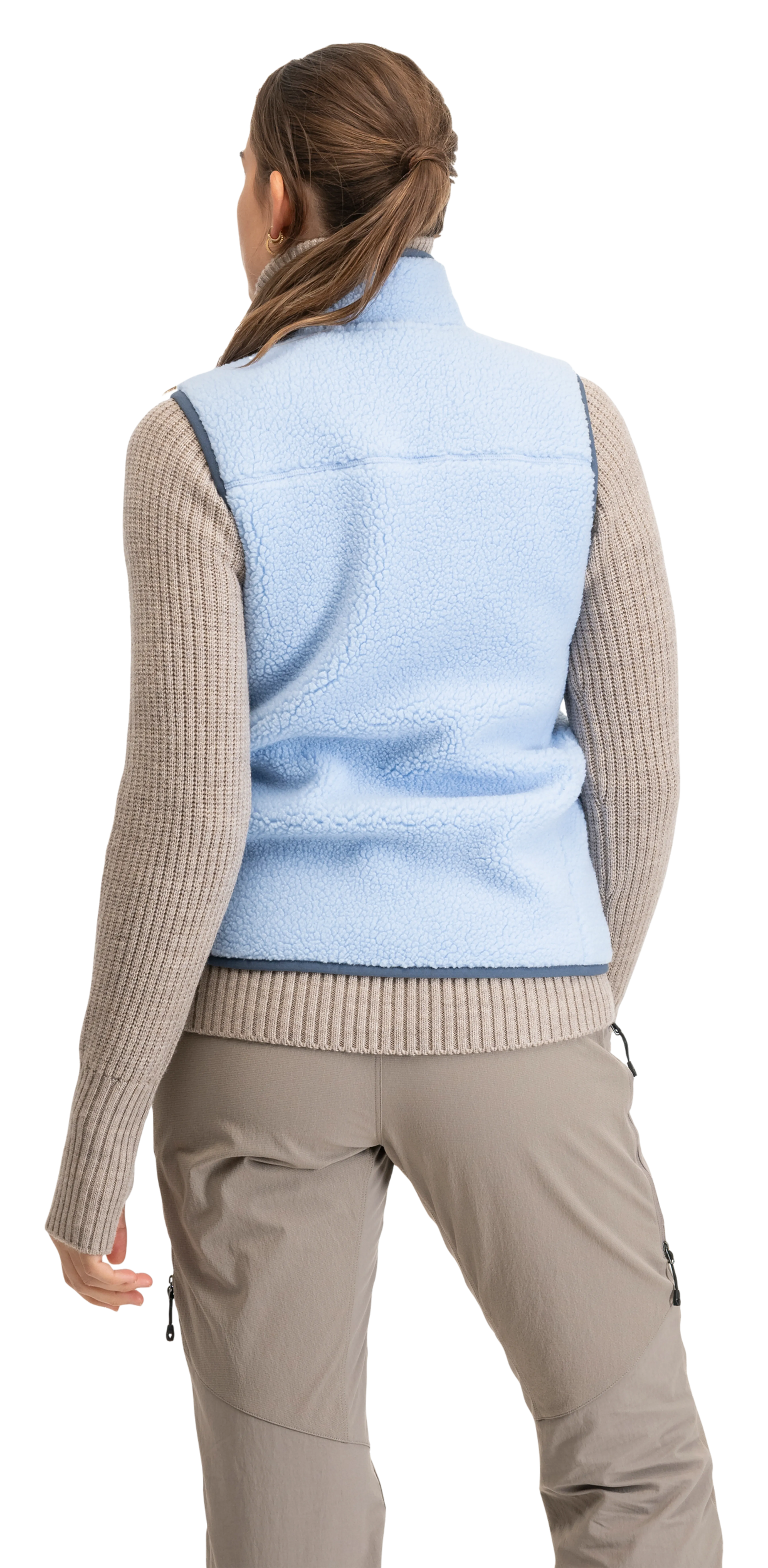 Lunnan Pile Fleece Vest Women