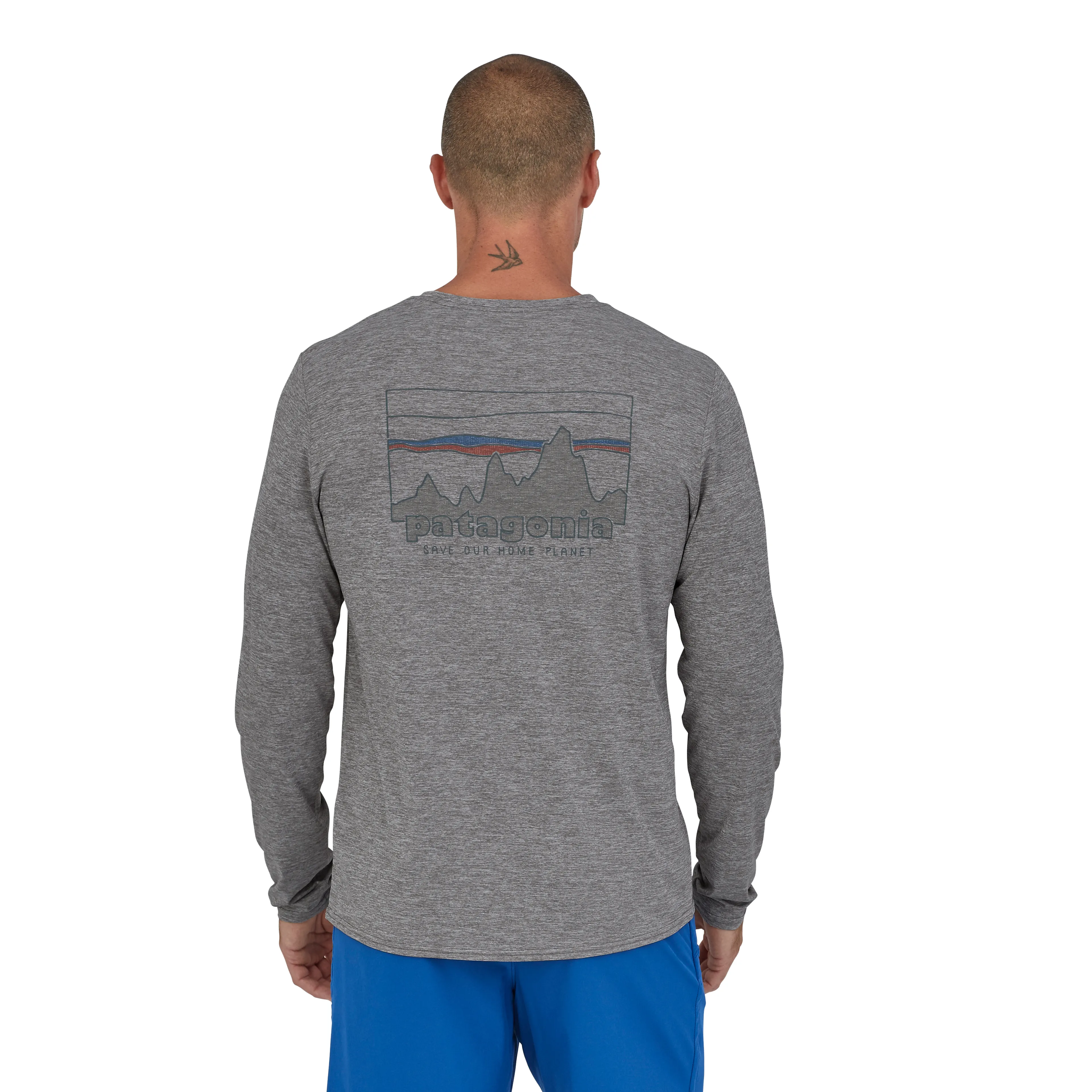 M's L/S Cap Cool Daily Graphic Shirt
