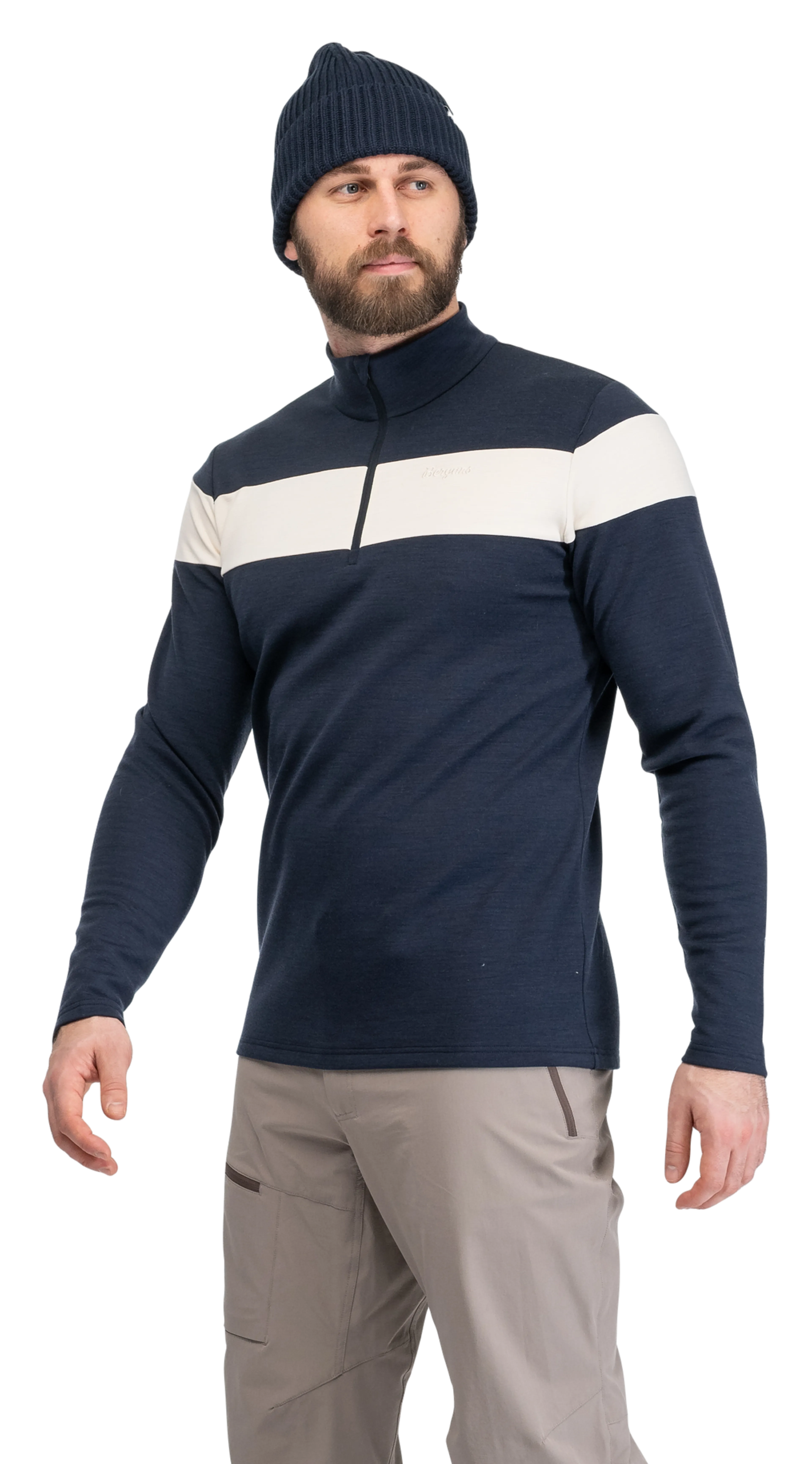 Uldal Wool Half Zip Men