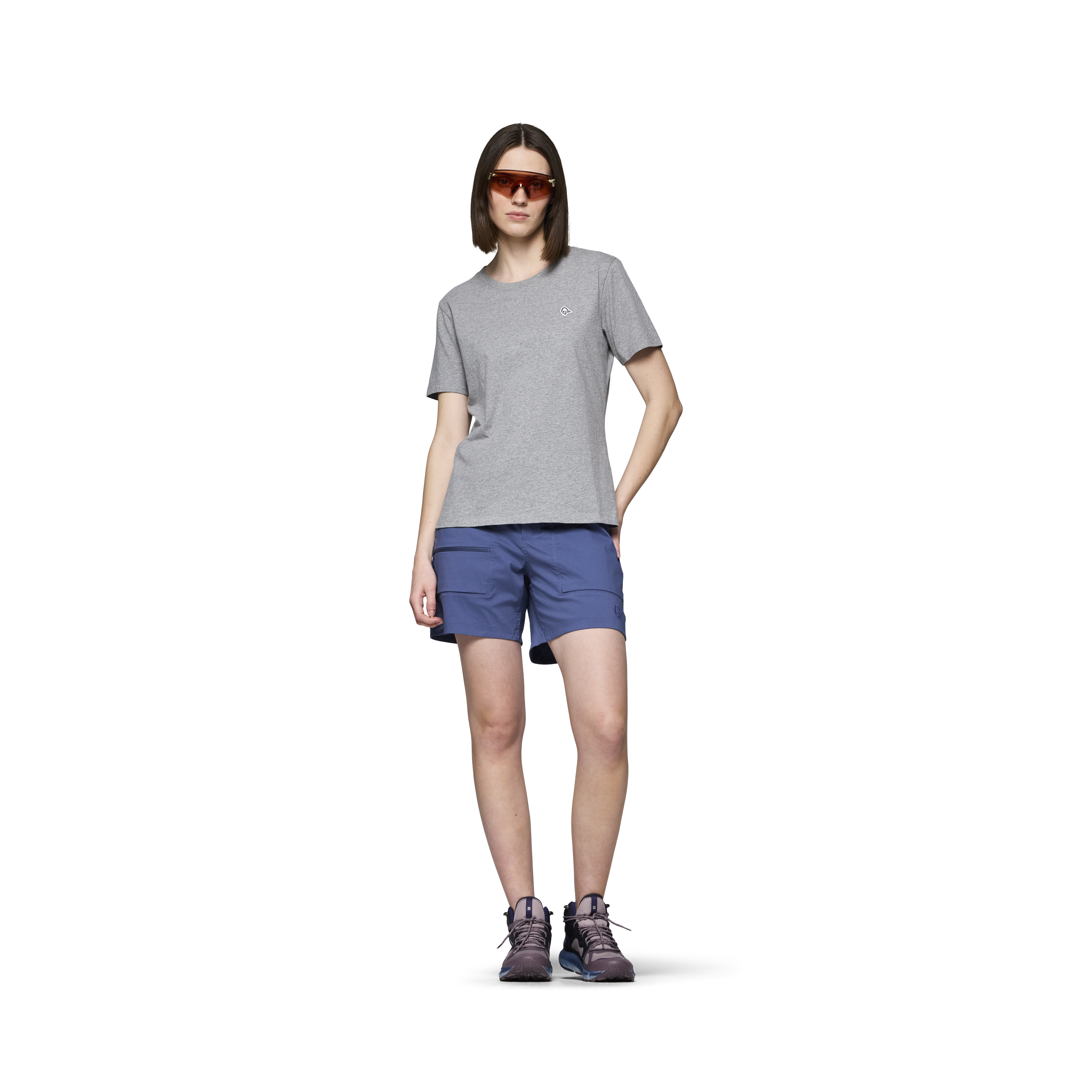/29 cotton viking patch T-shirt W's