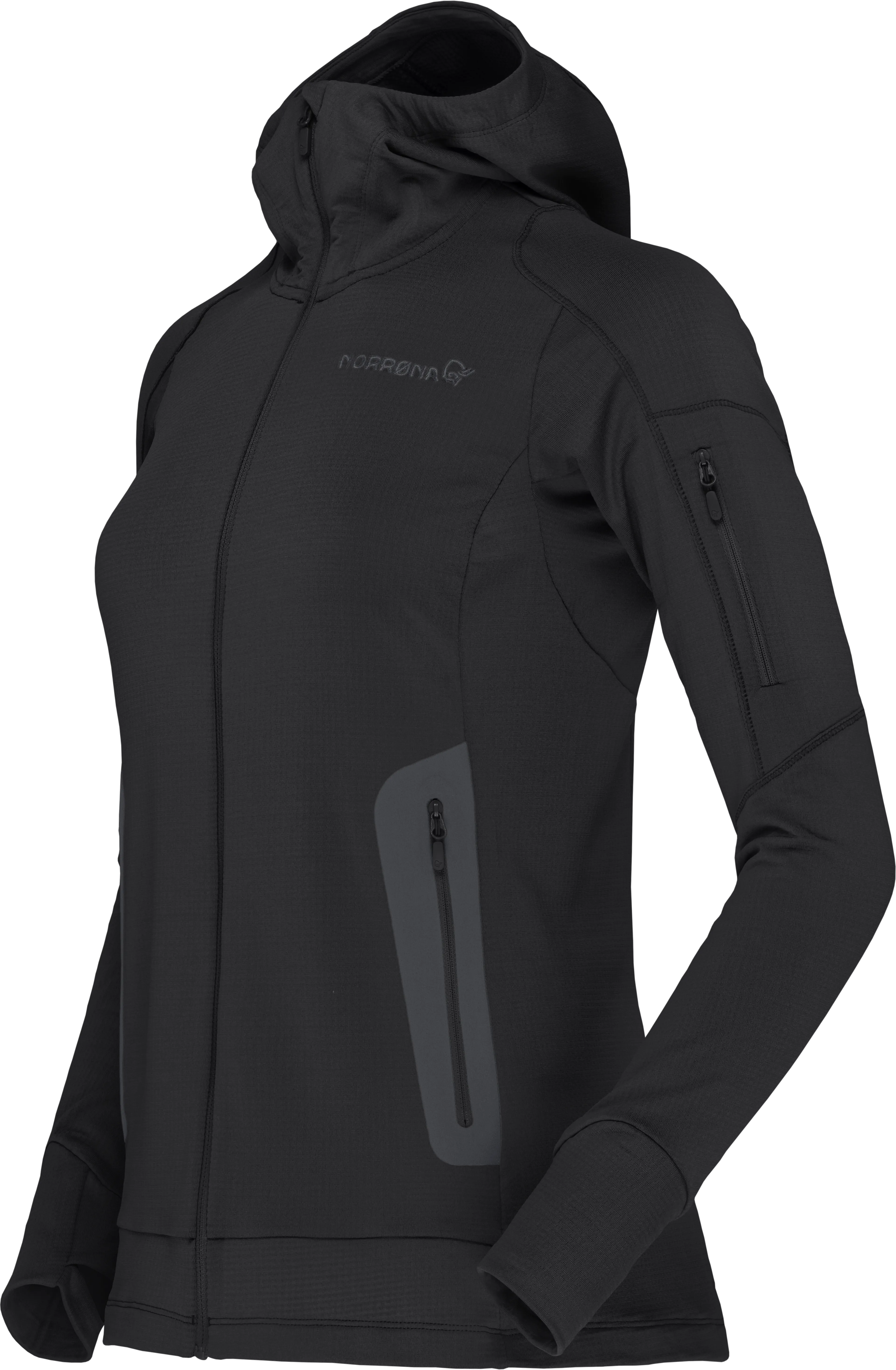 falketind Power Grid Zip Hood W's