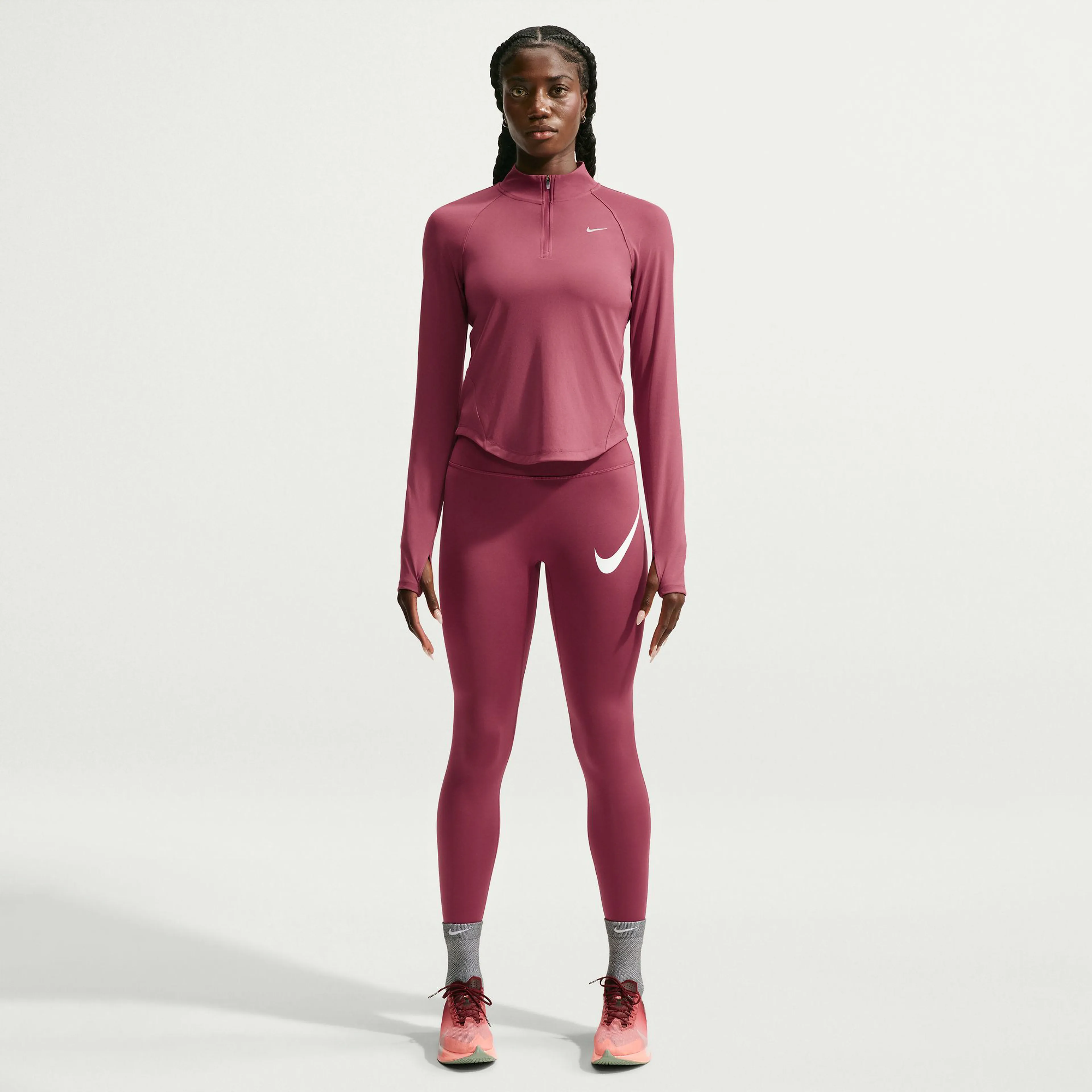 Tempo Women's Dri-FIT 1/2-Zip Running Top