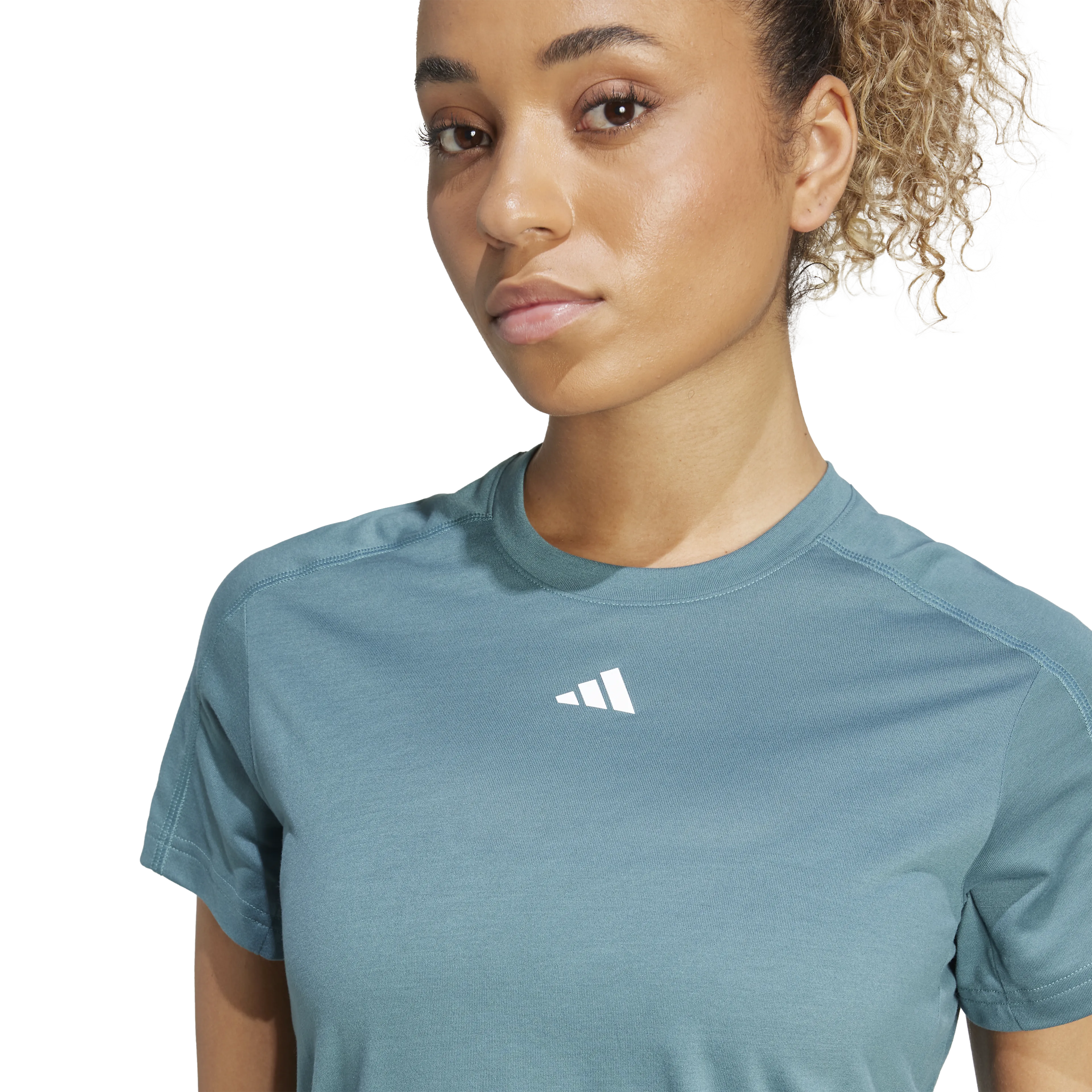 AEROREADY Train Essentials Minimal Branding Crewneck T-skjorte