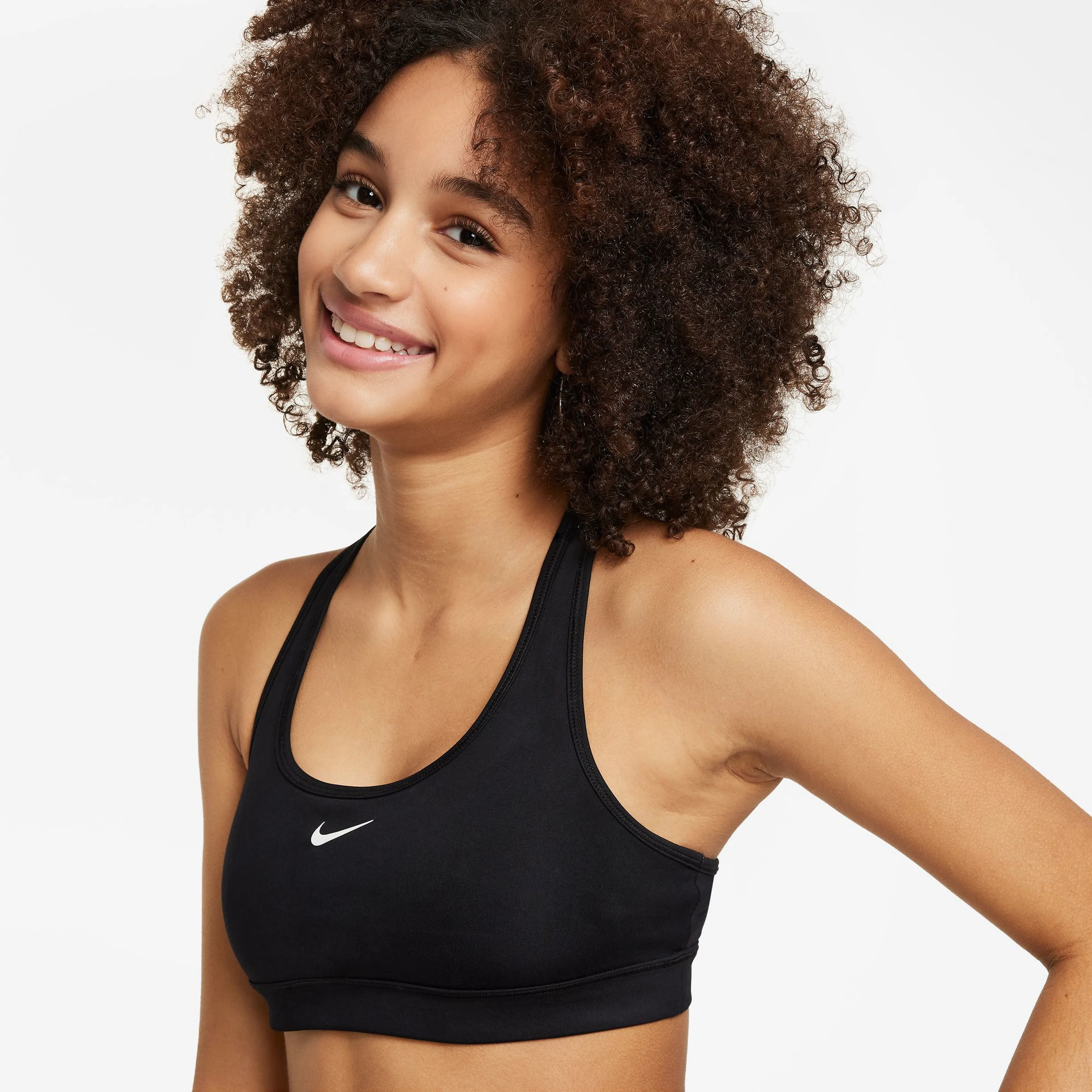 Swoosh Girls' Sports Bra