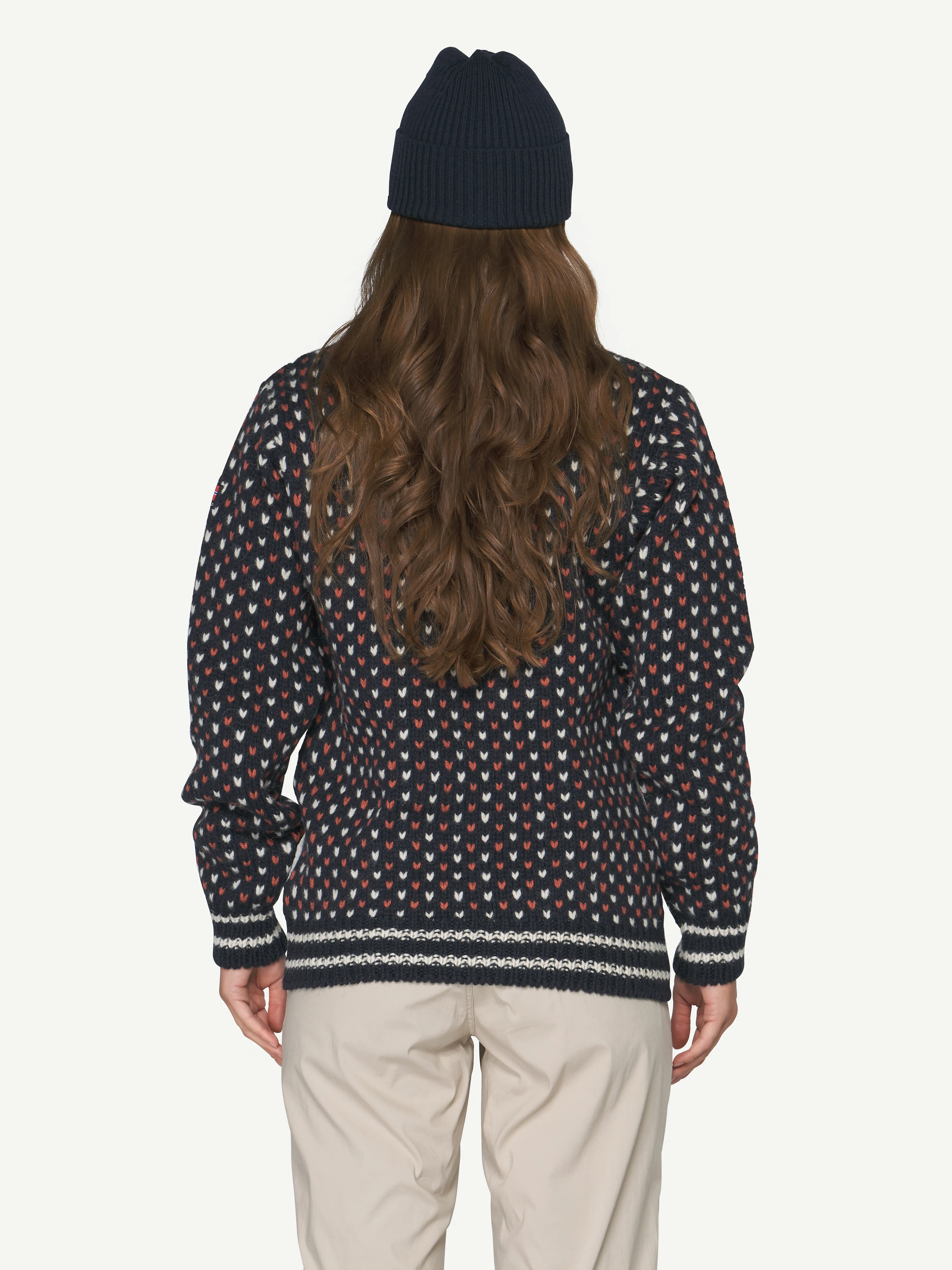 NORDSJØ TWO-TONE SWEATER