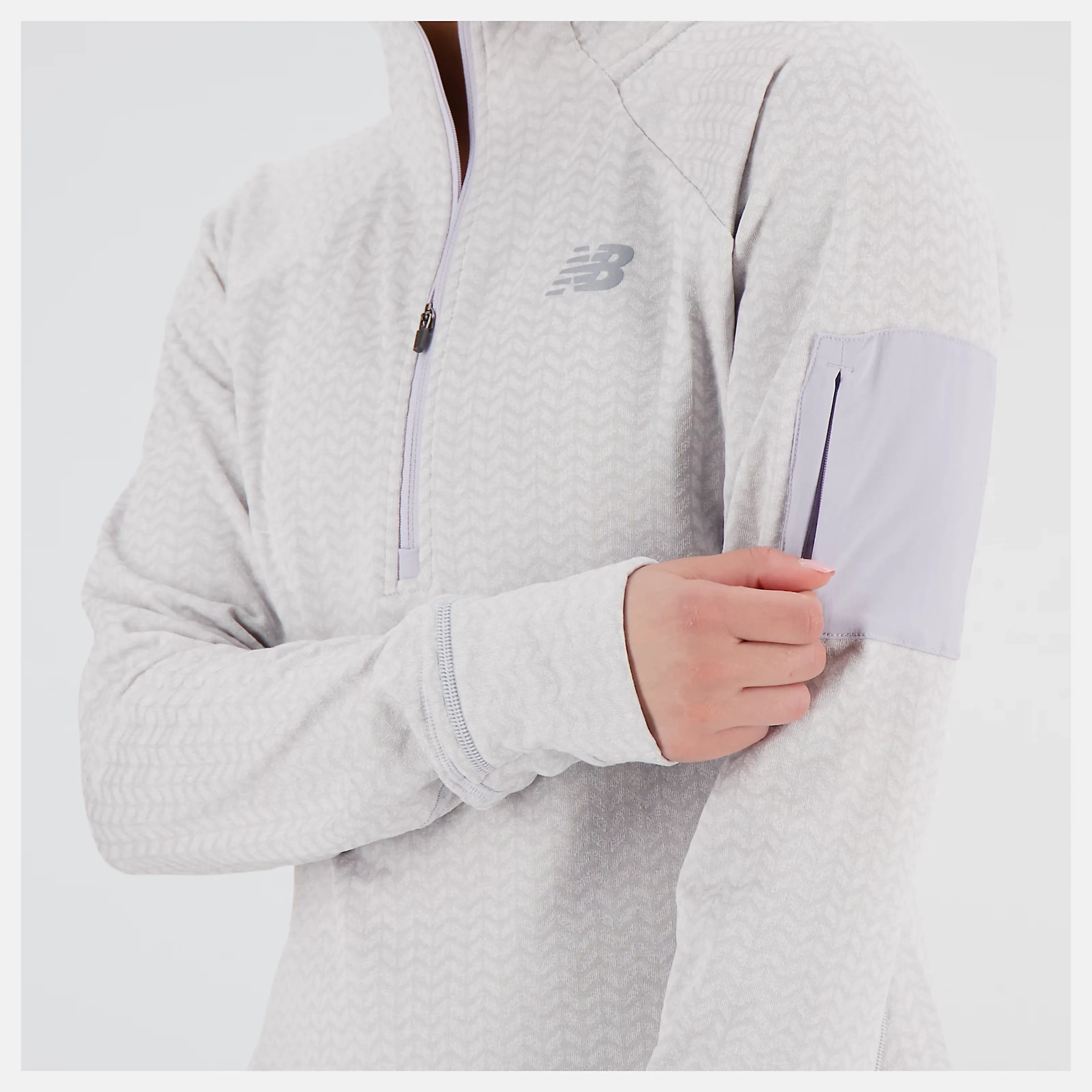Heat Grid Half Zip