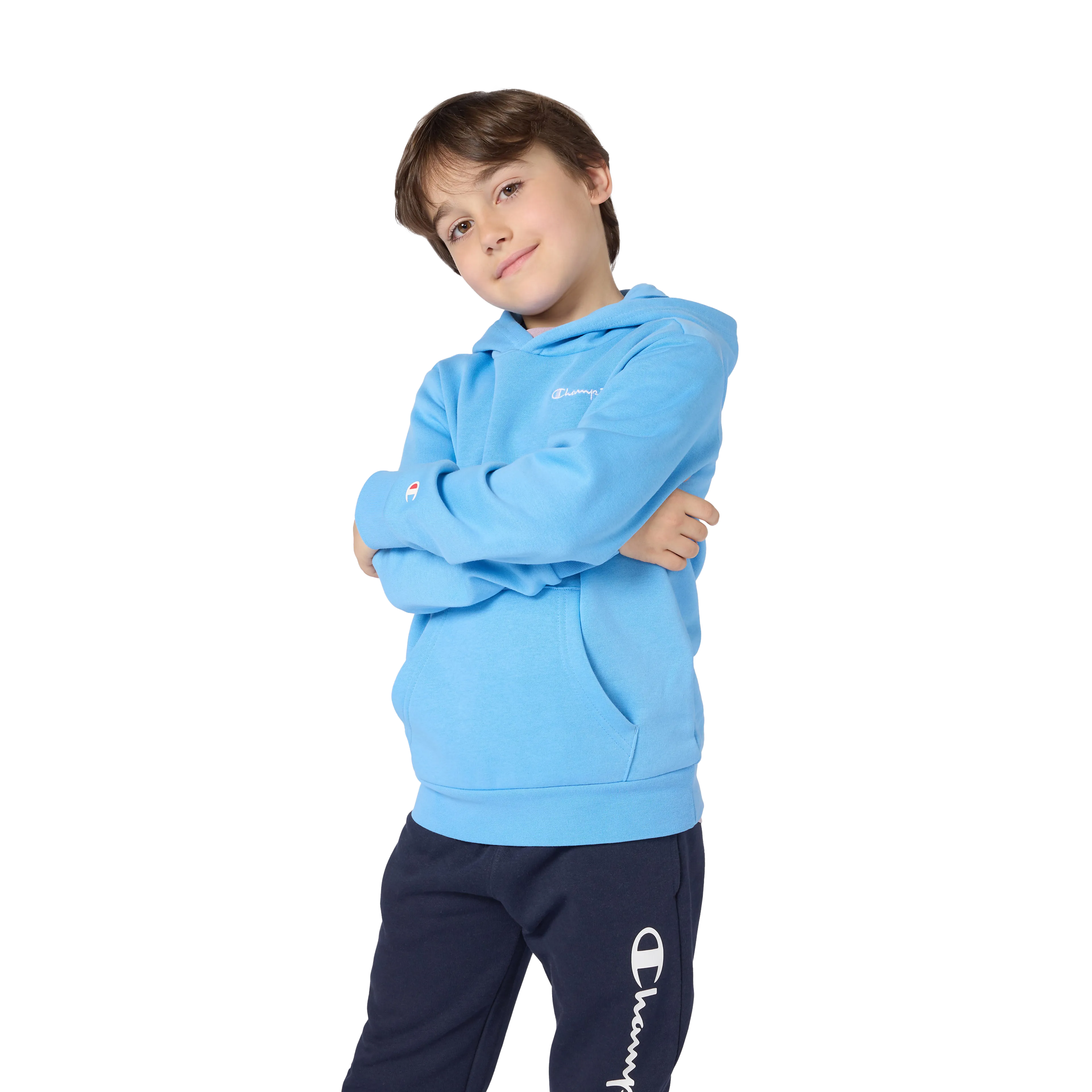 Hooded Sweatshirt small contrast logo junior