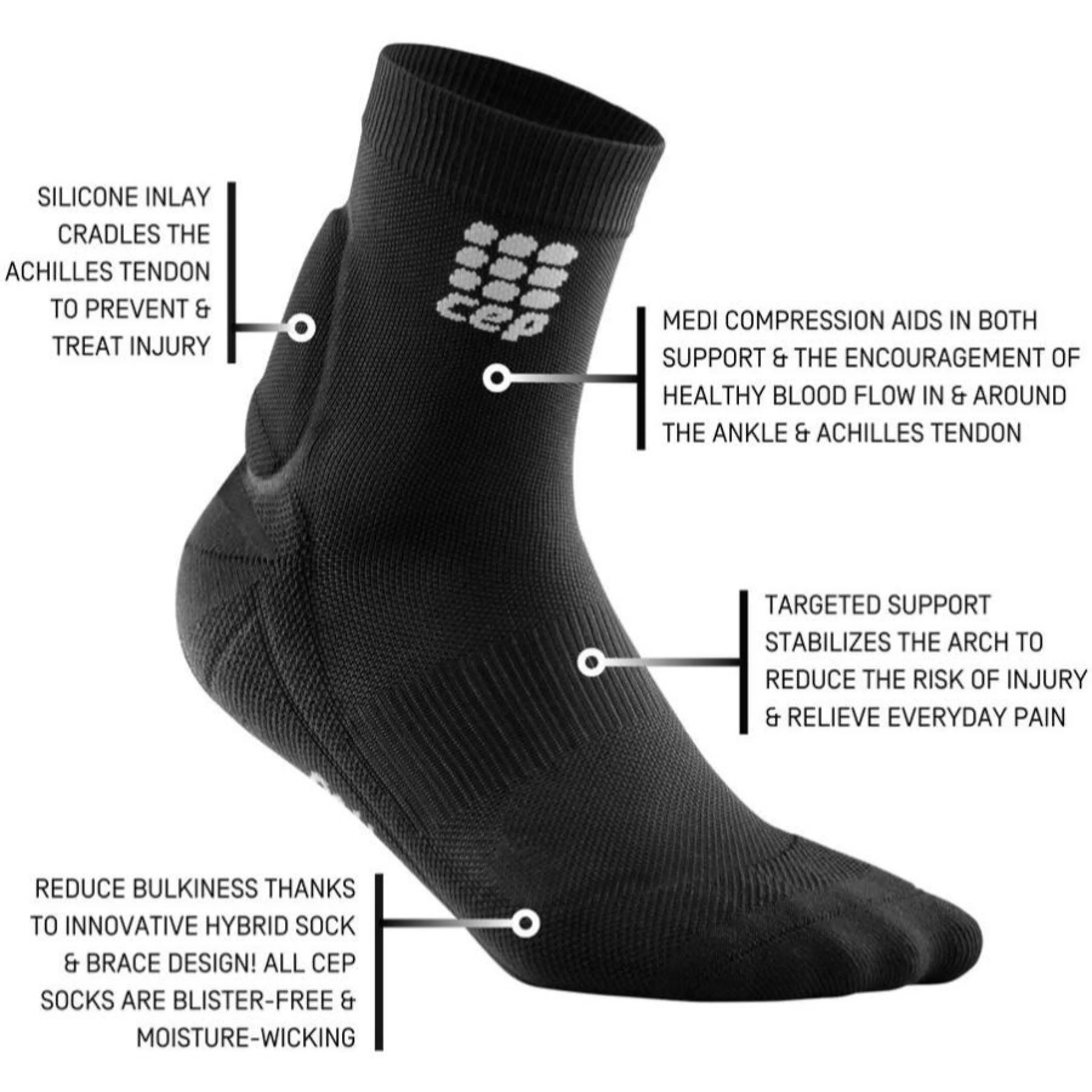 Achilles short socks