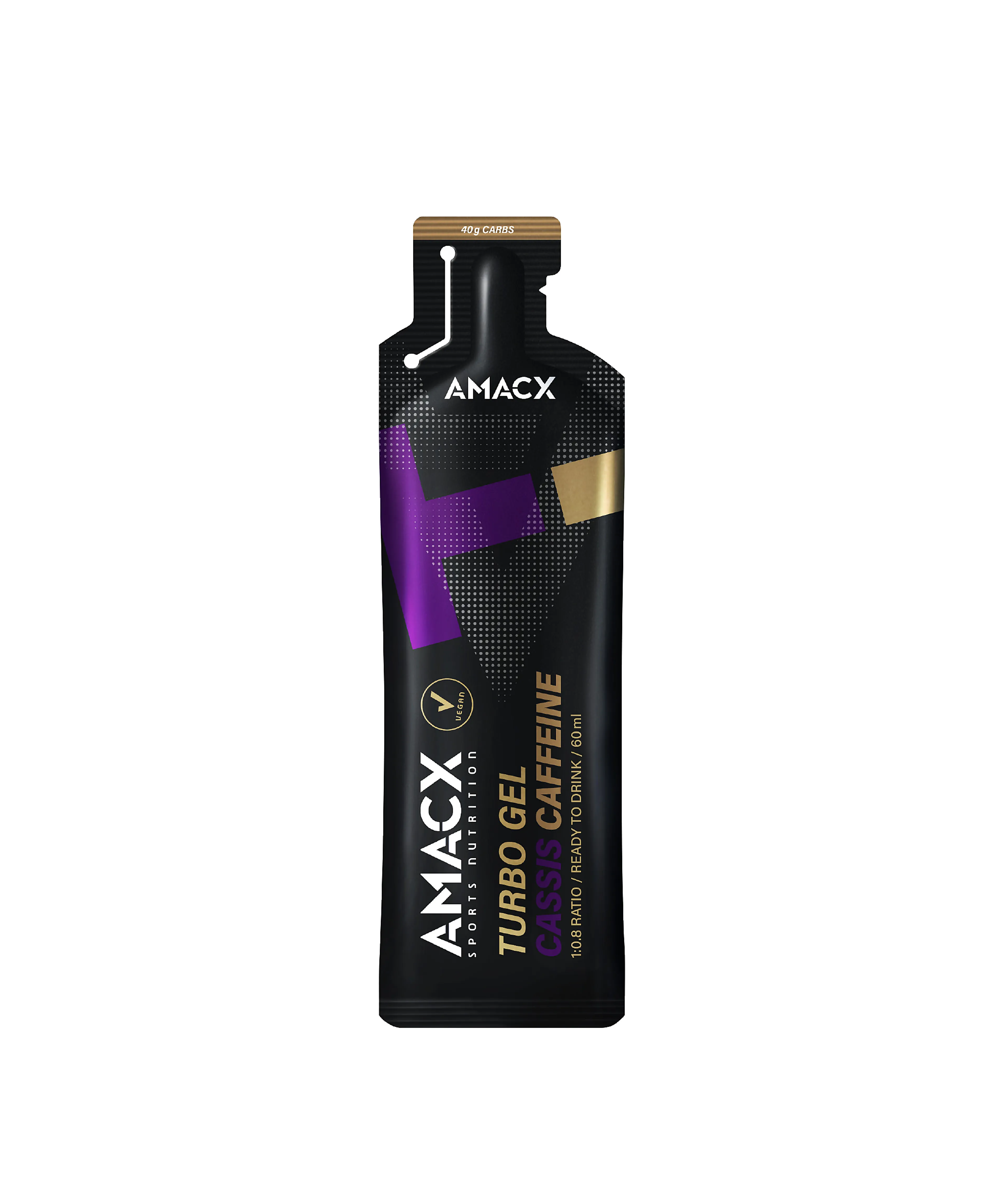 Turbo Gel Cassis Coffein - 1 stk