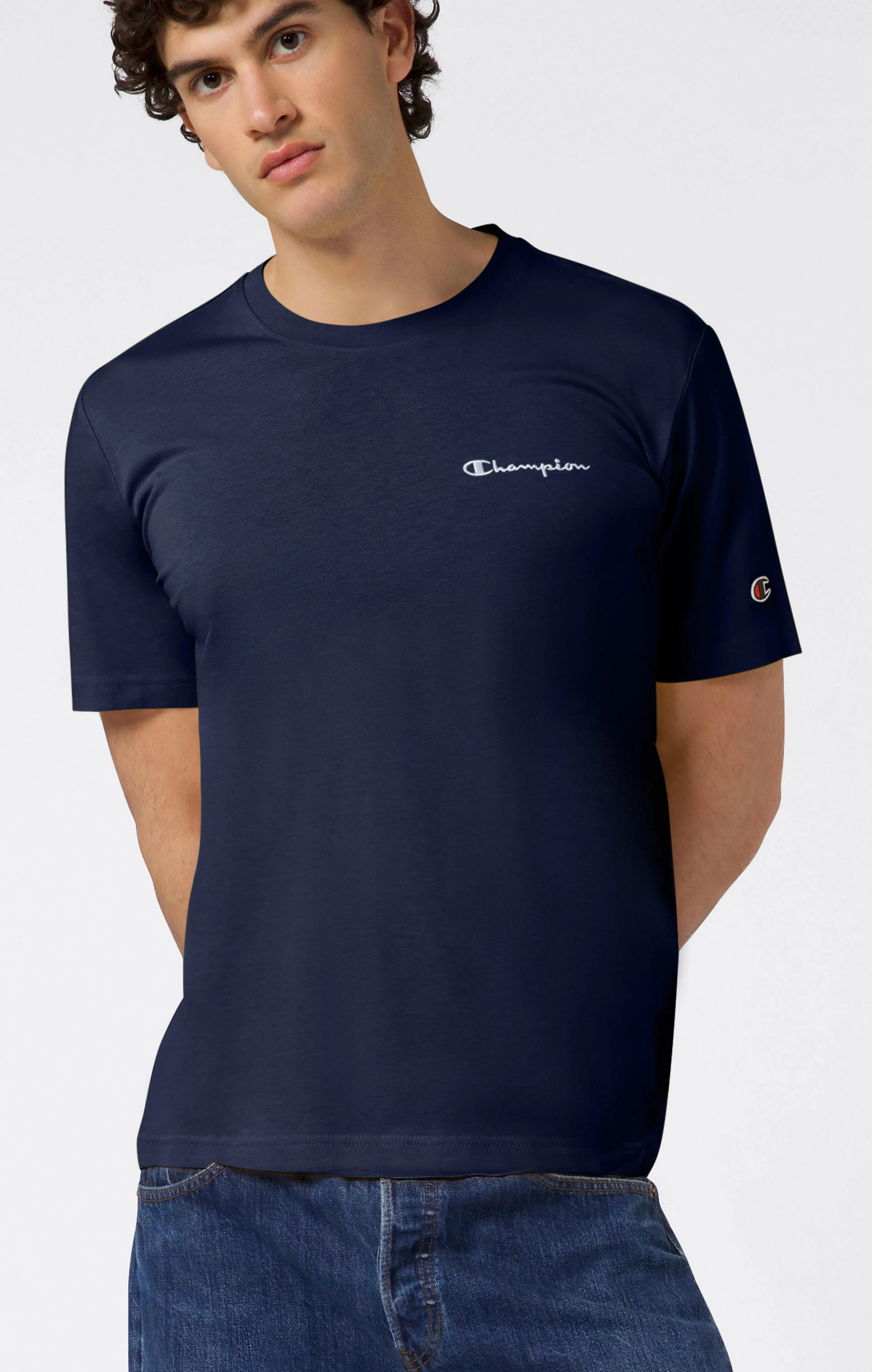 SS Tee small contrast logo mens