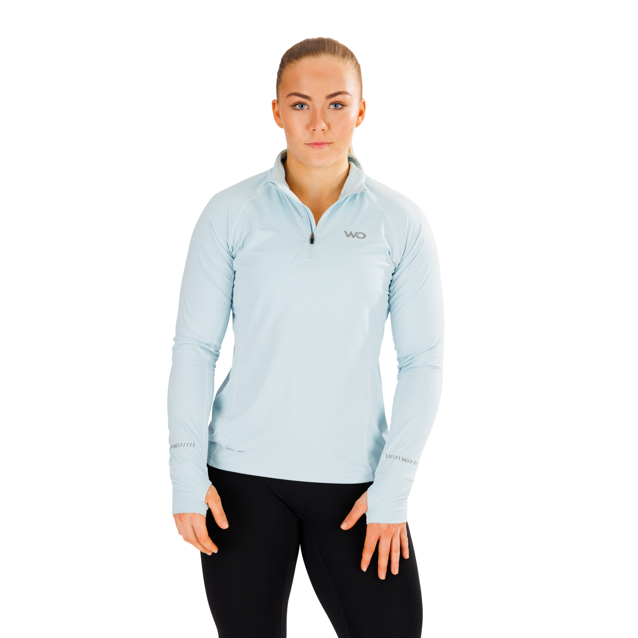 Wolling Melange Performance Midlayer Dame