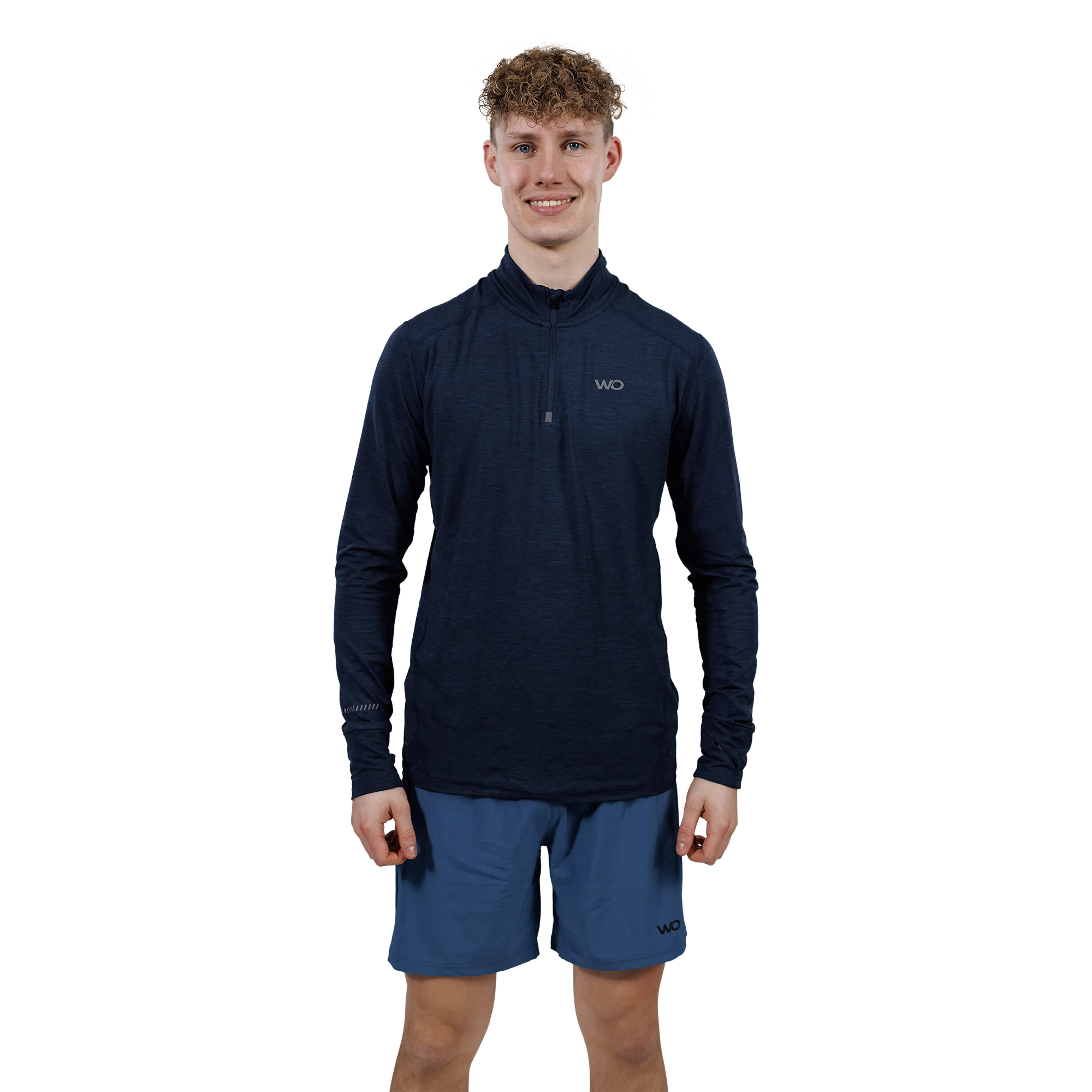 Hillon Melange Midlayer Herre