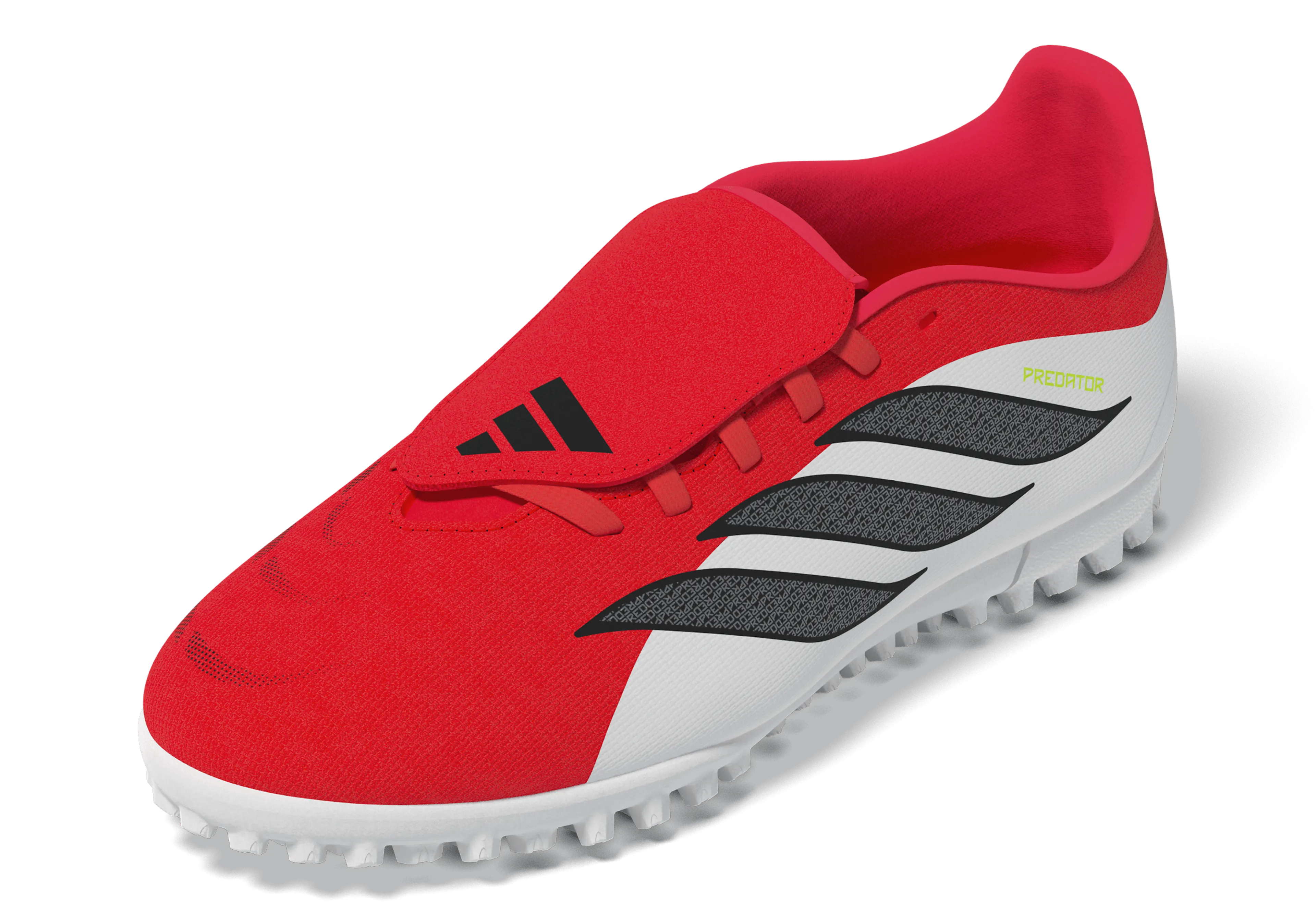 PREDATOR CLUB Fold-Over Tongue Turf Fotballsko Grus/Kunstgress Barn
