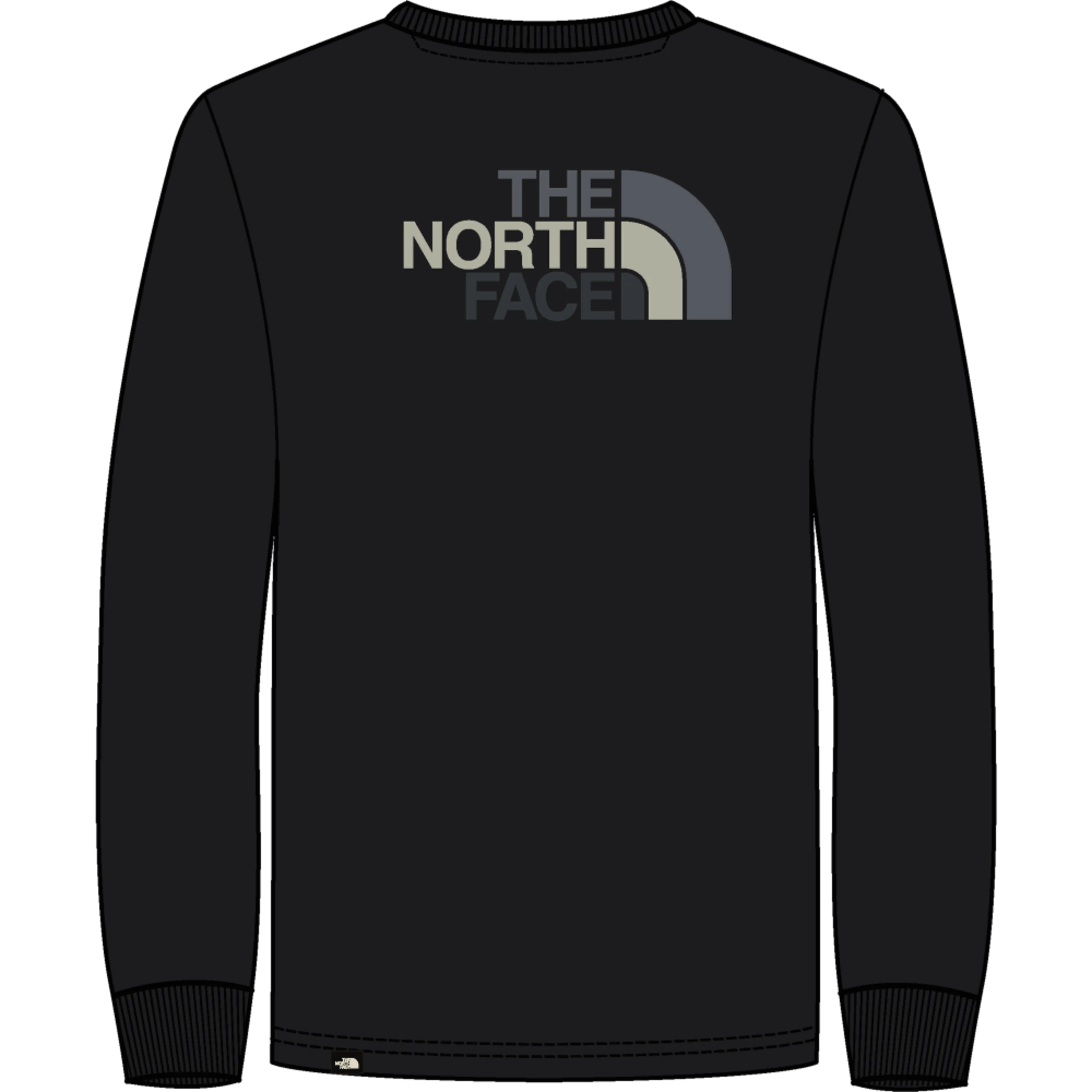 M L/S EASY TEE