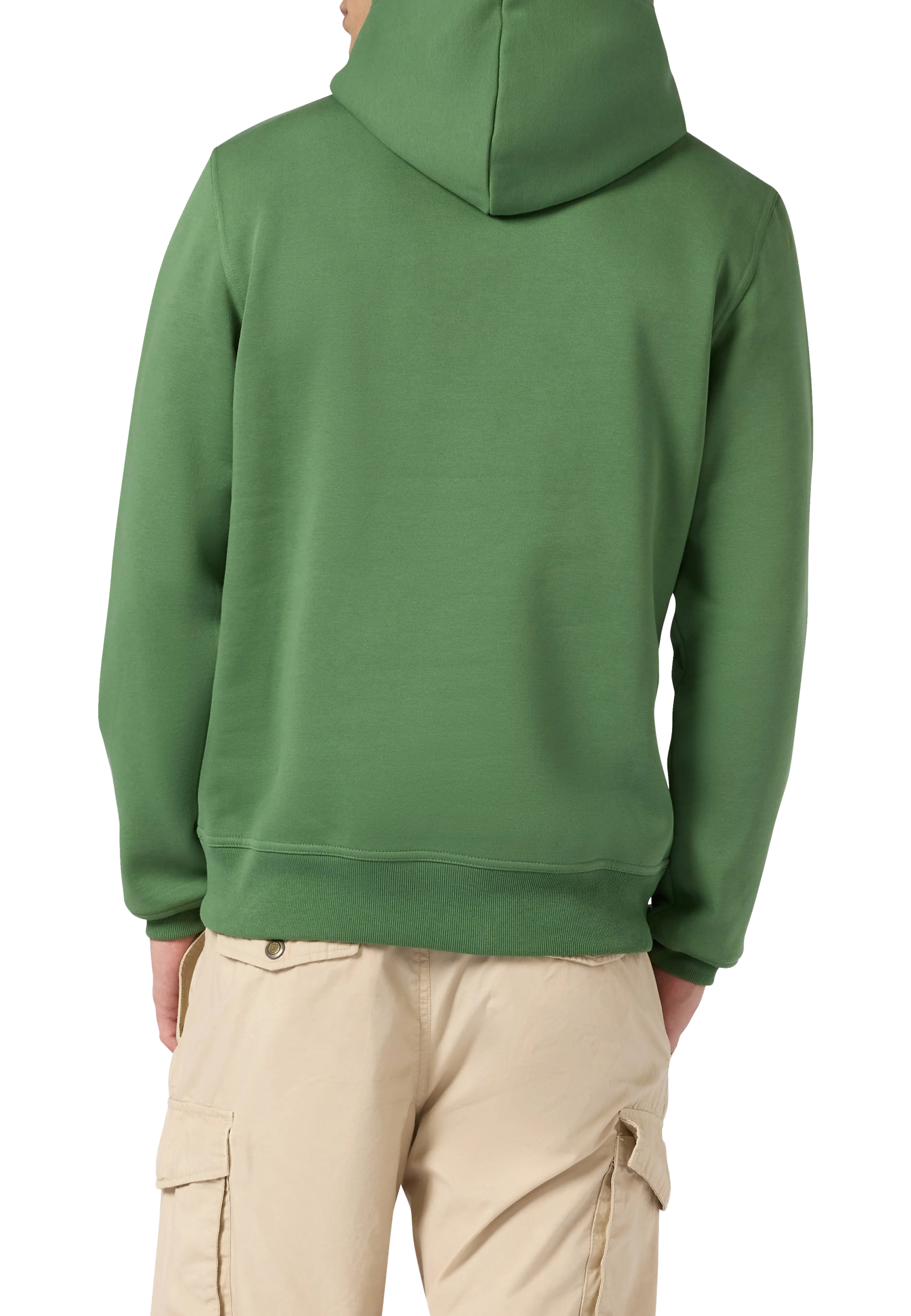 Hooded Sweatshirt small contrast logo mens