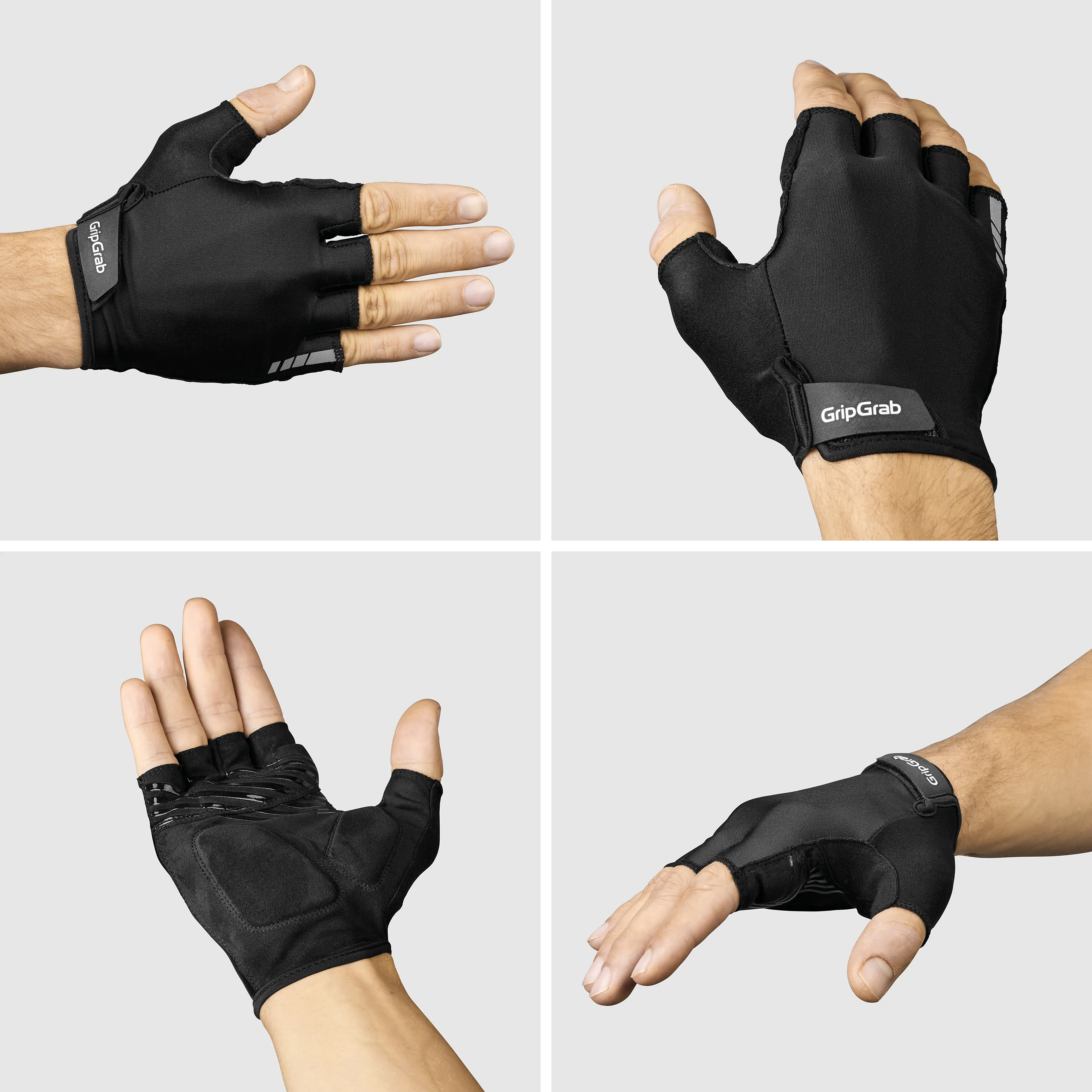 GripGrab Ride RC Max Padded Short Finger Summer Gloves GripGrab Ride RC Max Padded Short Finger Summer Gloves