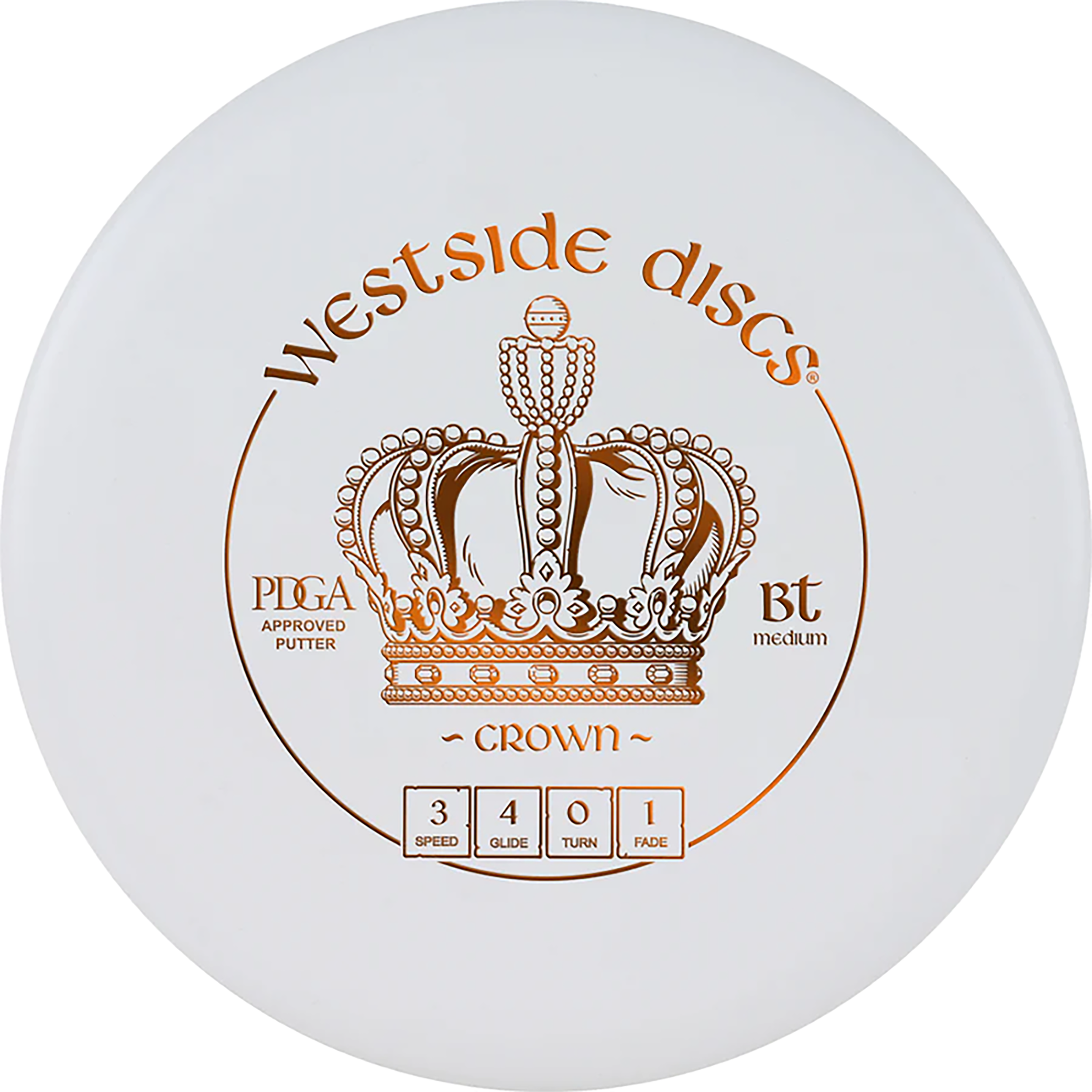 BT MEDIUM PUTTER CROWN