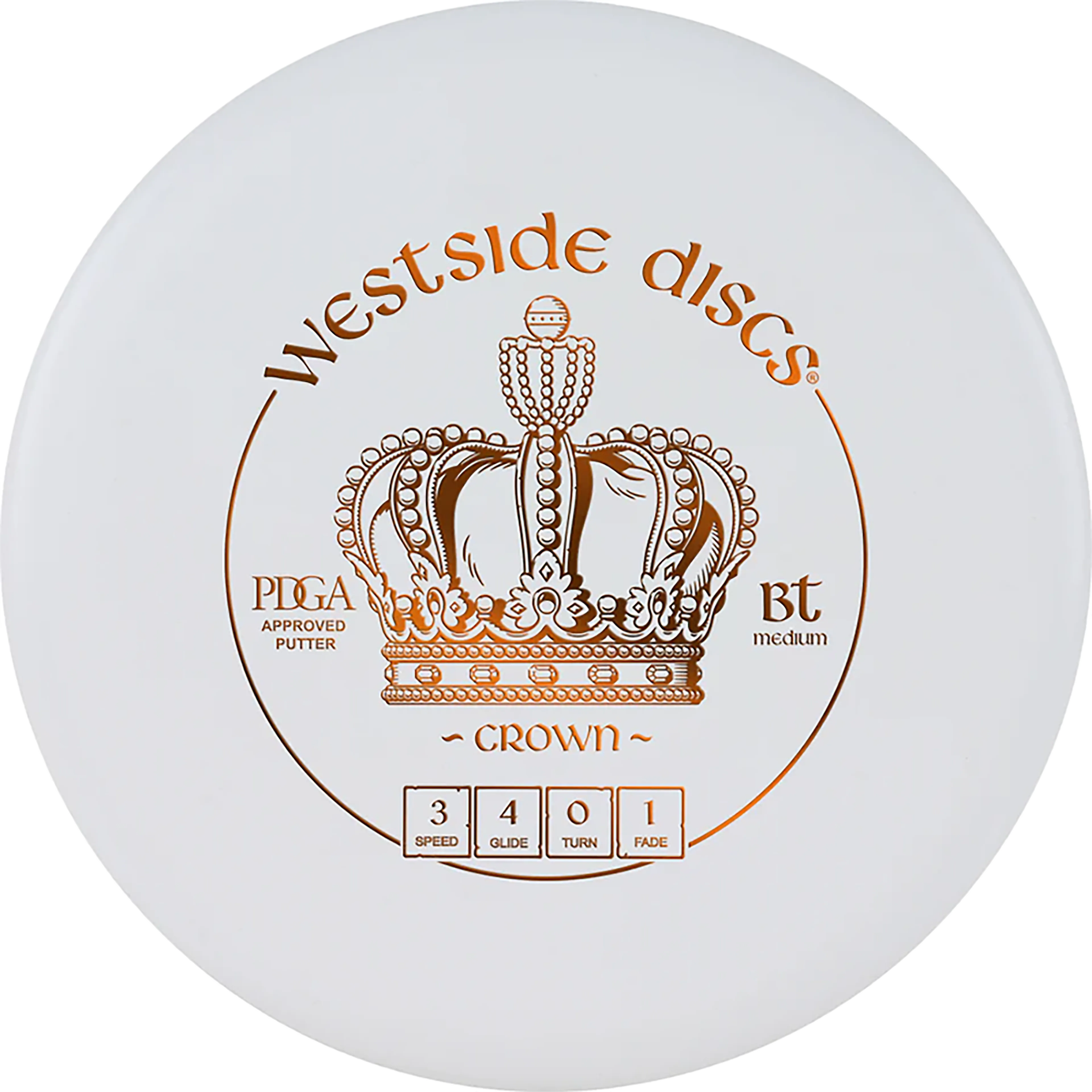 BT MEDIUM PUTTER CROWN BT MEDIUM PUTTER CROWN