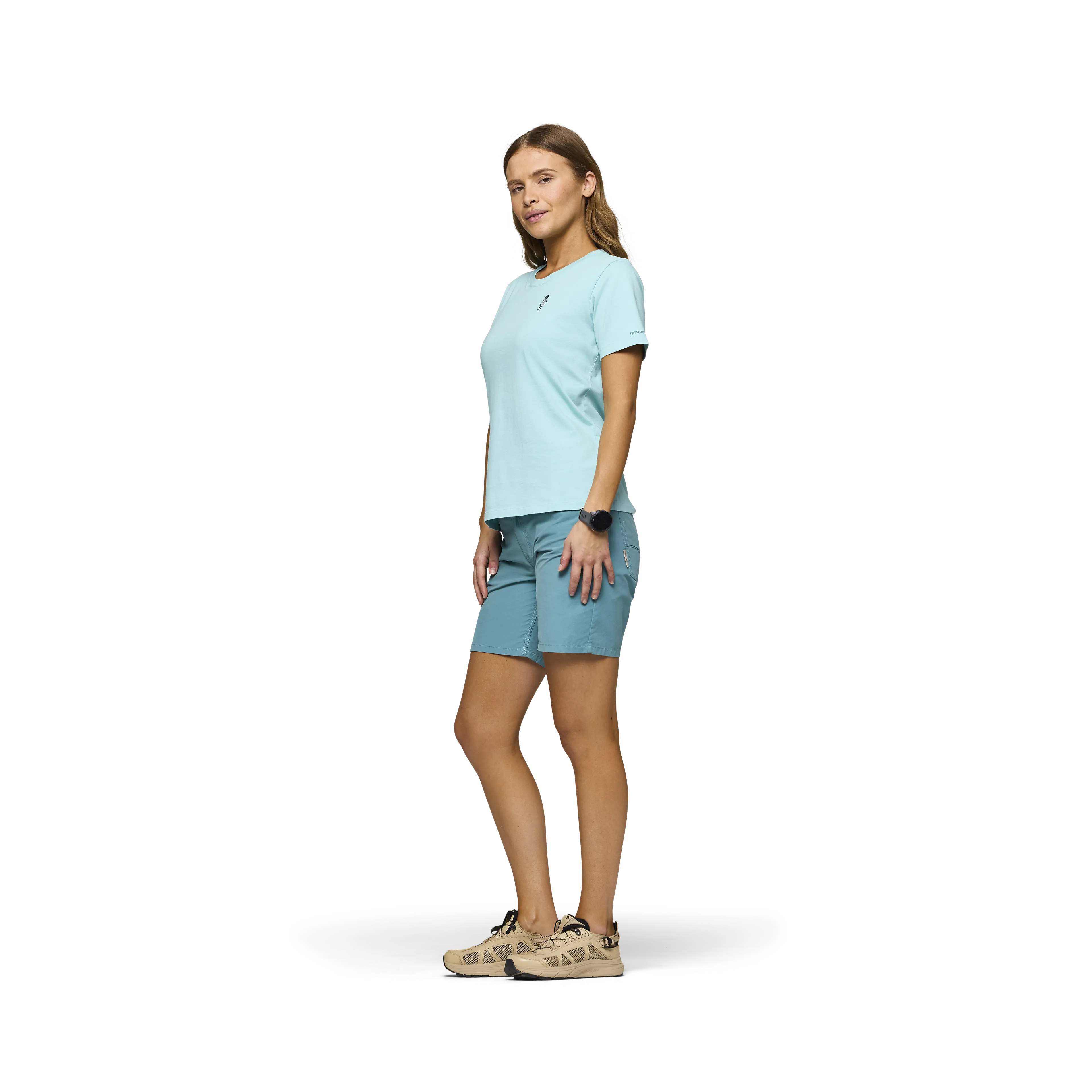 /29 cotton activity embroidery T-shirt W's