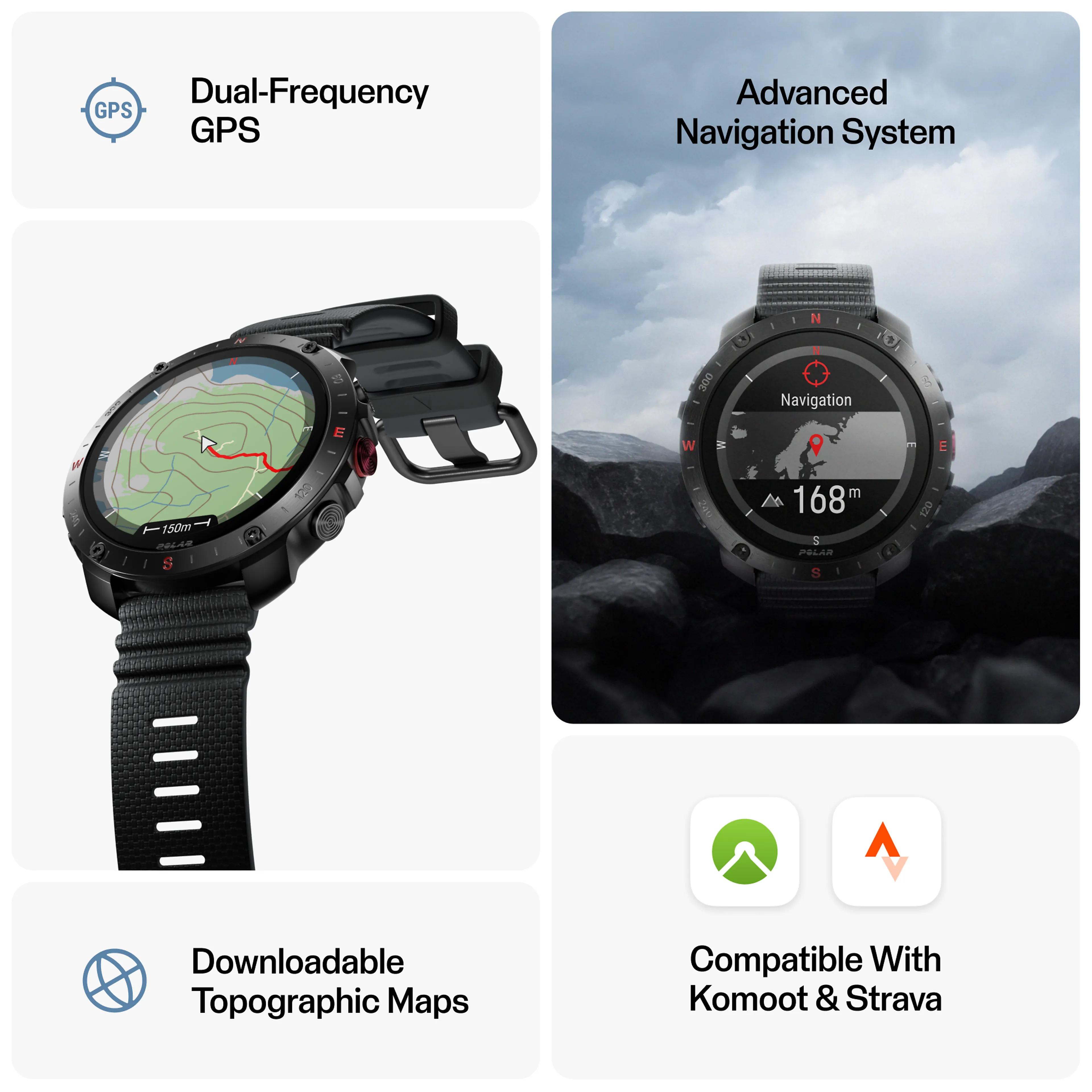 Grit X2 Pro inc H10 - Premium outdoorklokke