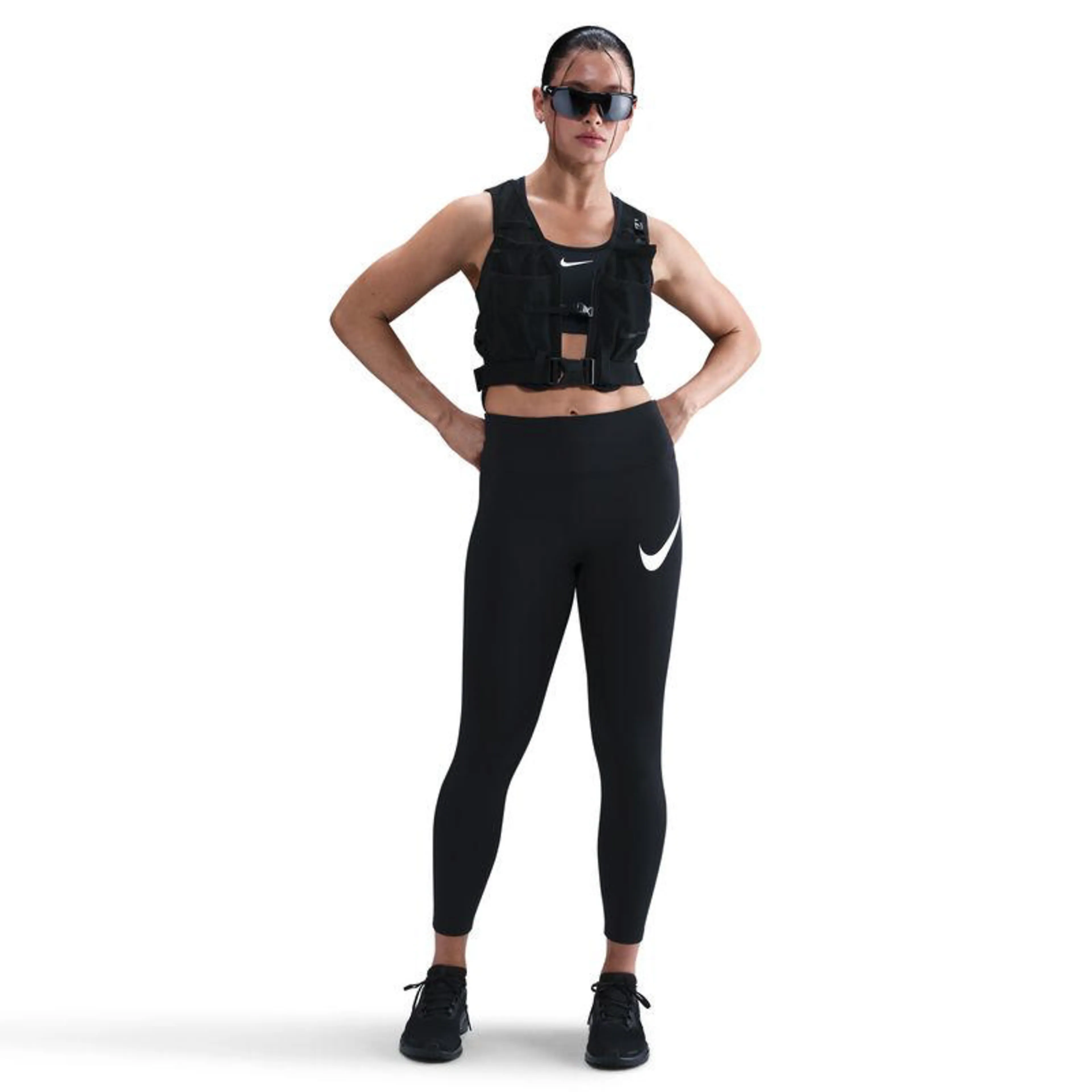 Nike Tempo Swoosh Run Women's High-Waisted 7/8 Running Leggings
