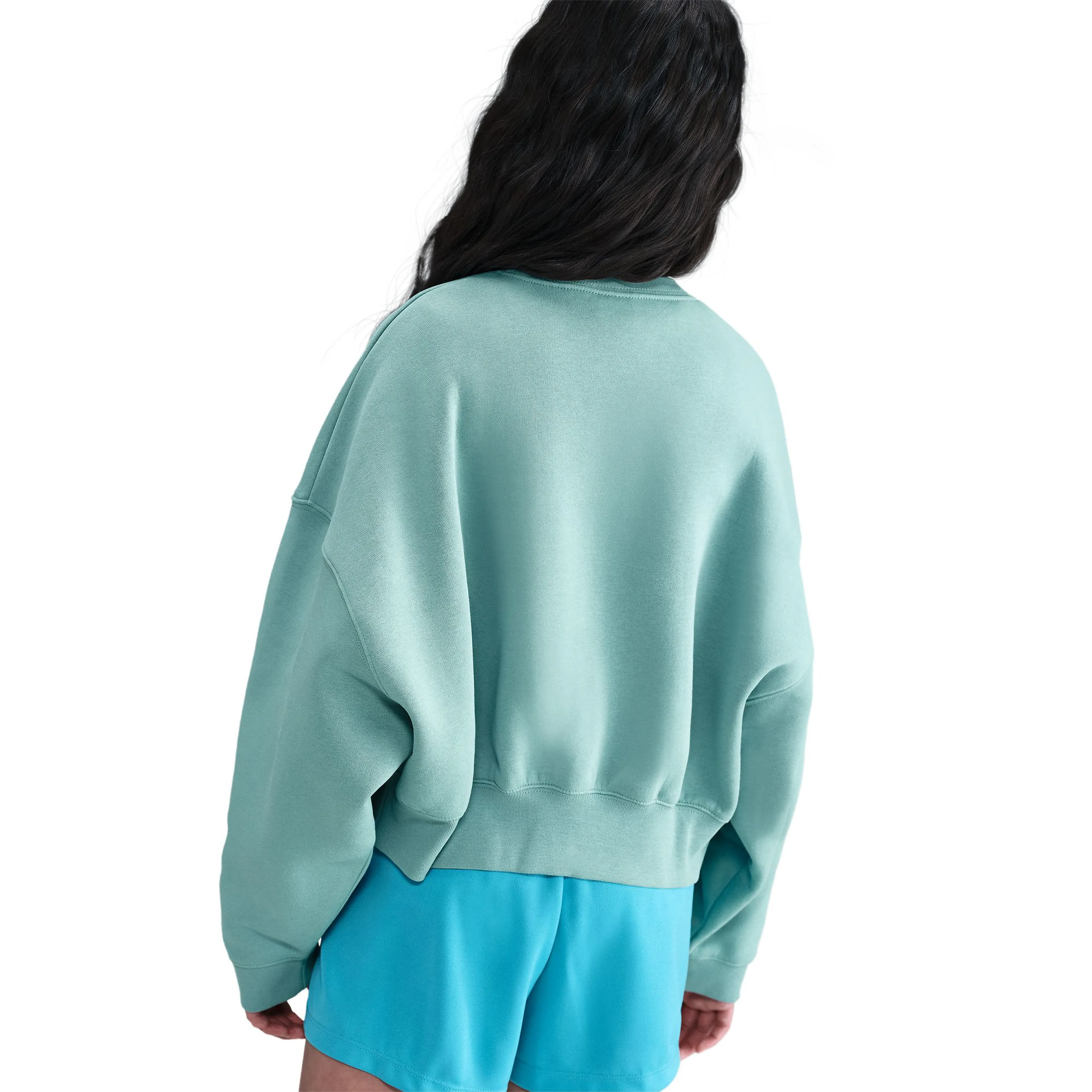 Big Kids' (Girls') Cropped Fleece Sweatshirt