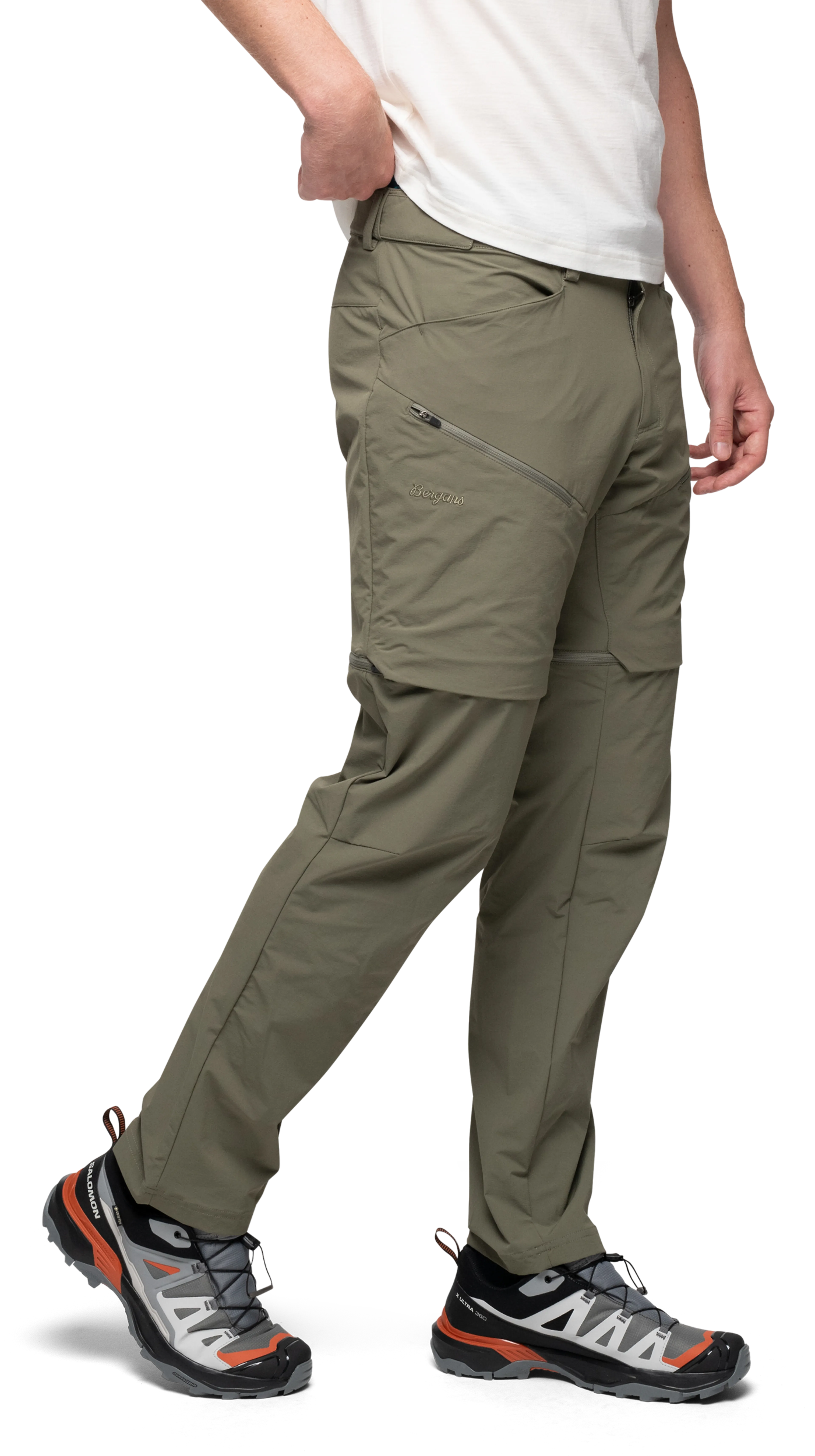 Convertible Zip-Off Softshell Pants Men
