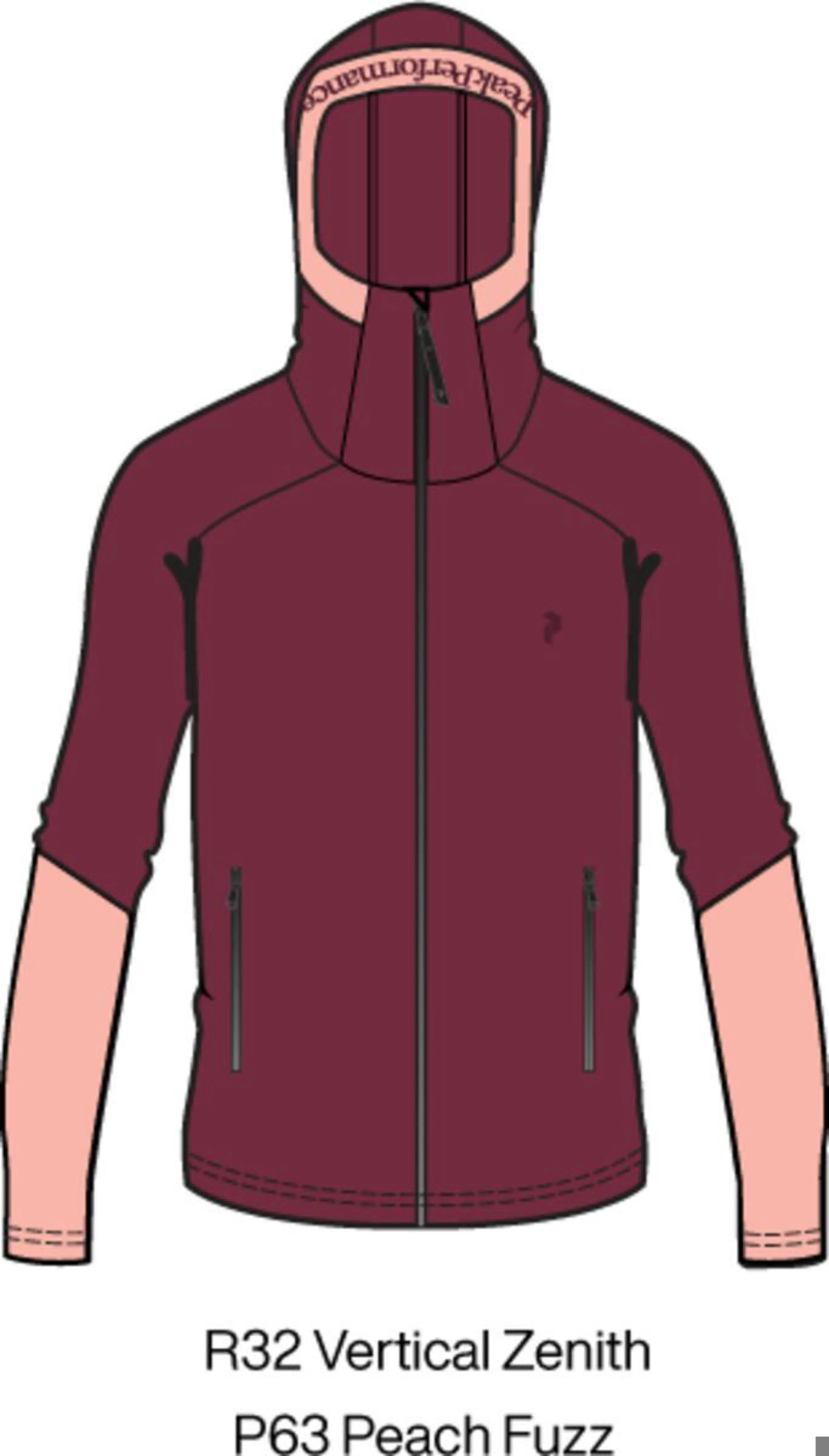 W Rider Essentials Zip Hood