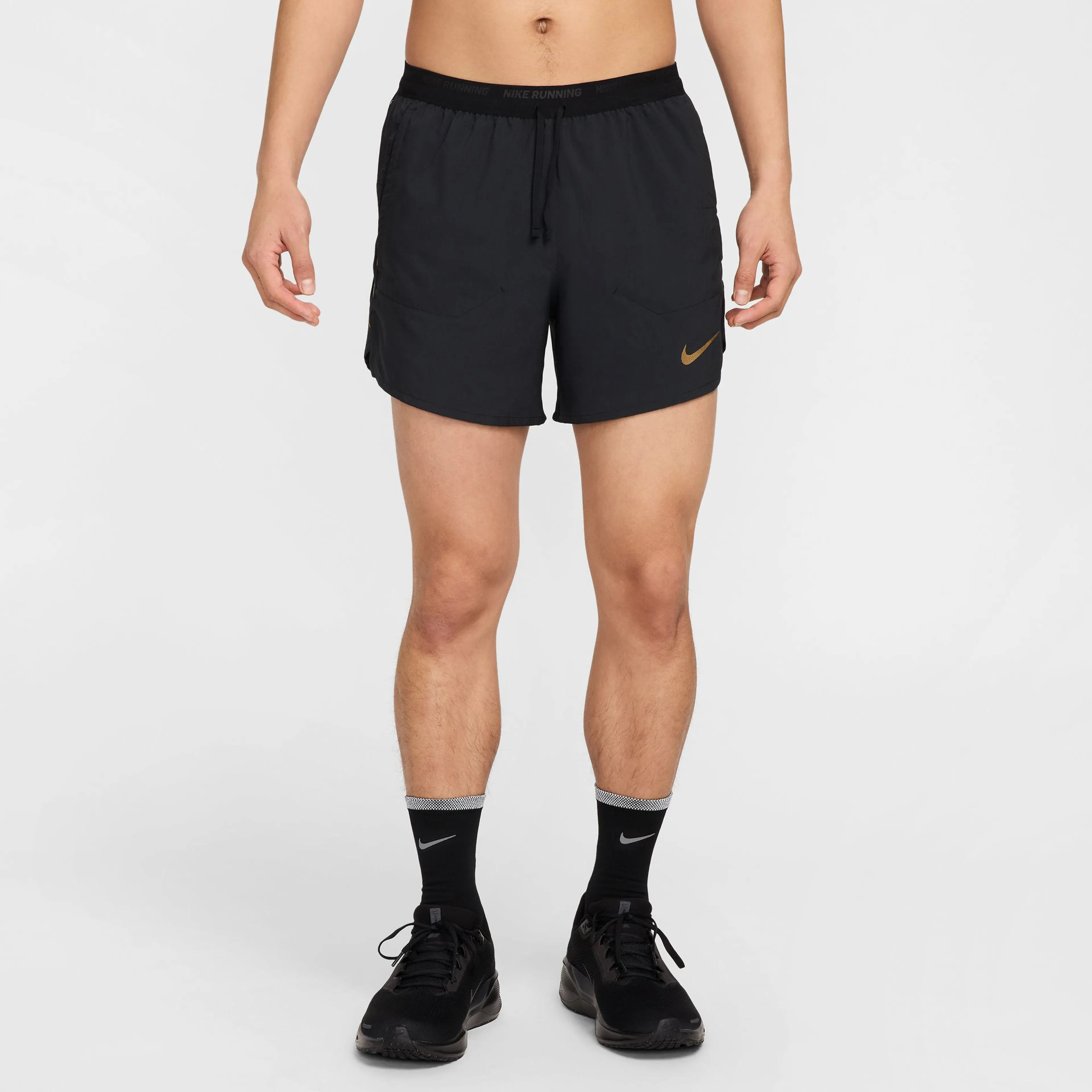 x Jakob DriFit 5" Brief-Lined Running Shorts