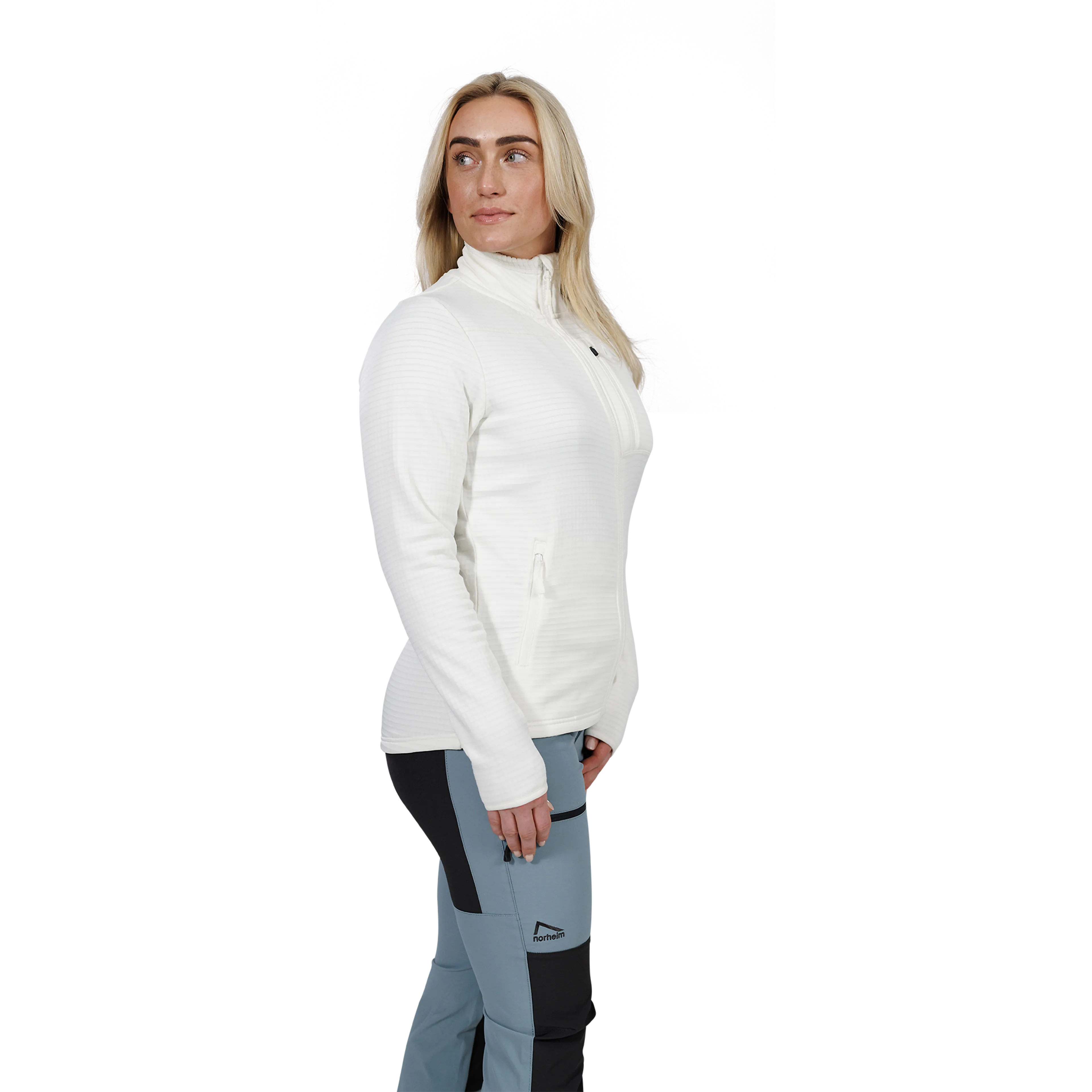 KVIKNE W TEKNISK FLEECEJAKKE KVIKNE W TEKNISK FLEECEJAKKE